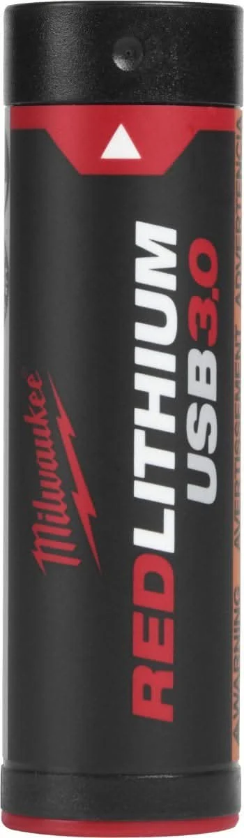 Milwaukee USB Slide Focus Flashlight and Battery Bundle - Image 3