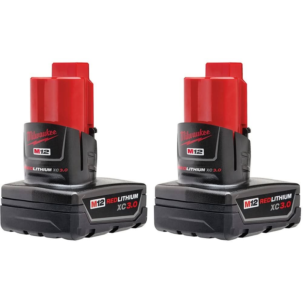 Milwaukee M12 REDLITHIUM Battery Variety 5-Pack - Image 2