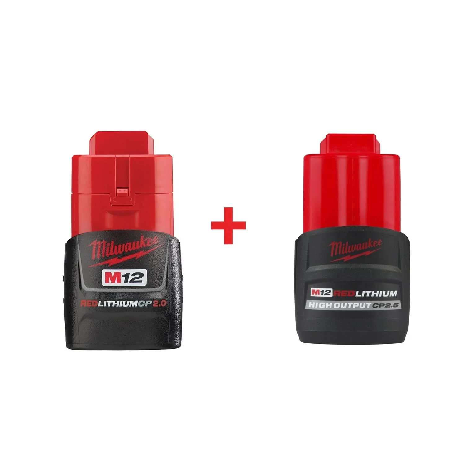 Milwaukee M12 REDLITHIUM Battery 2-Pack - Image 1