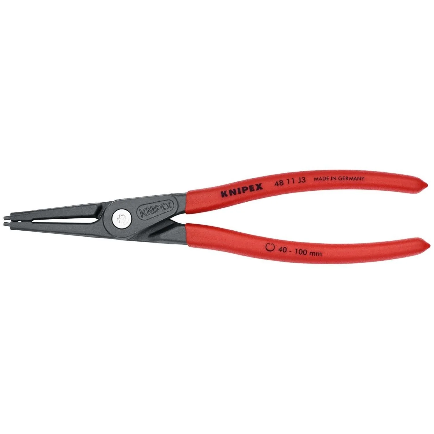 Knipex 48 11 J3 Internal Precision Snap Ring Pliers - Image 1