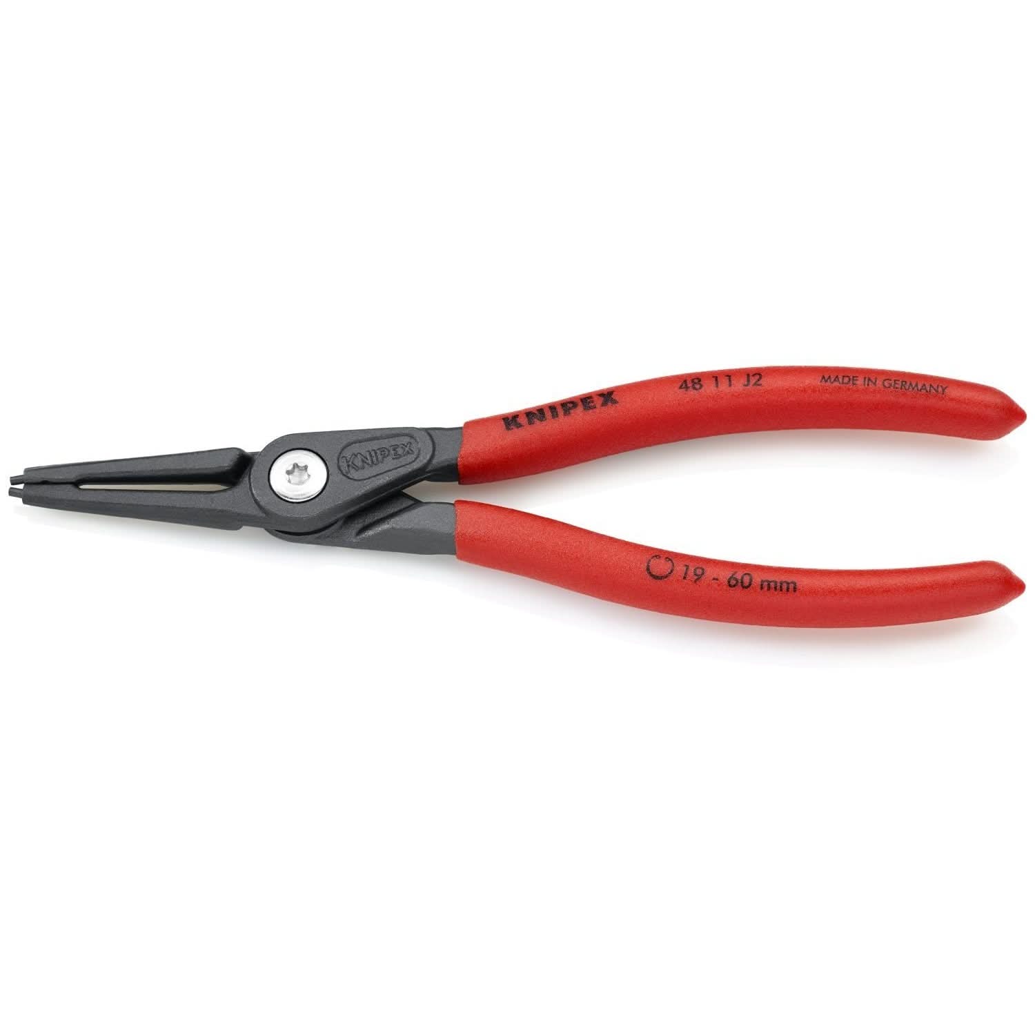 Knipex 48 11 J4 Internal Precision Snap Ring Pliers - Image 1