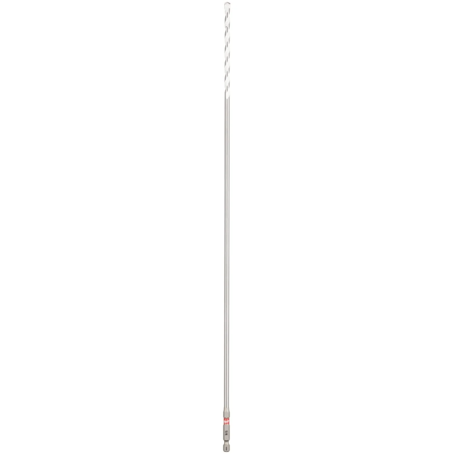 Milwaukee 48-20-8860 1/4" x 16" x 18" SHOCKWAVE Impact Duty Carbide Bellhanger Multi-Material Bit - Image 1