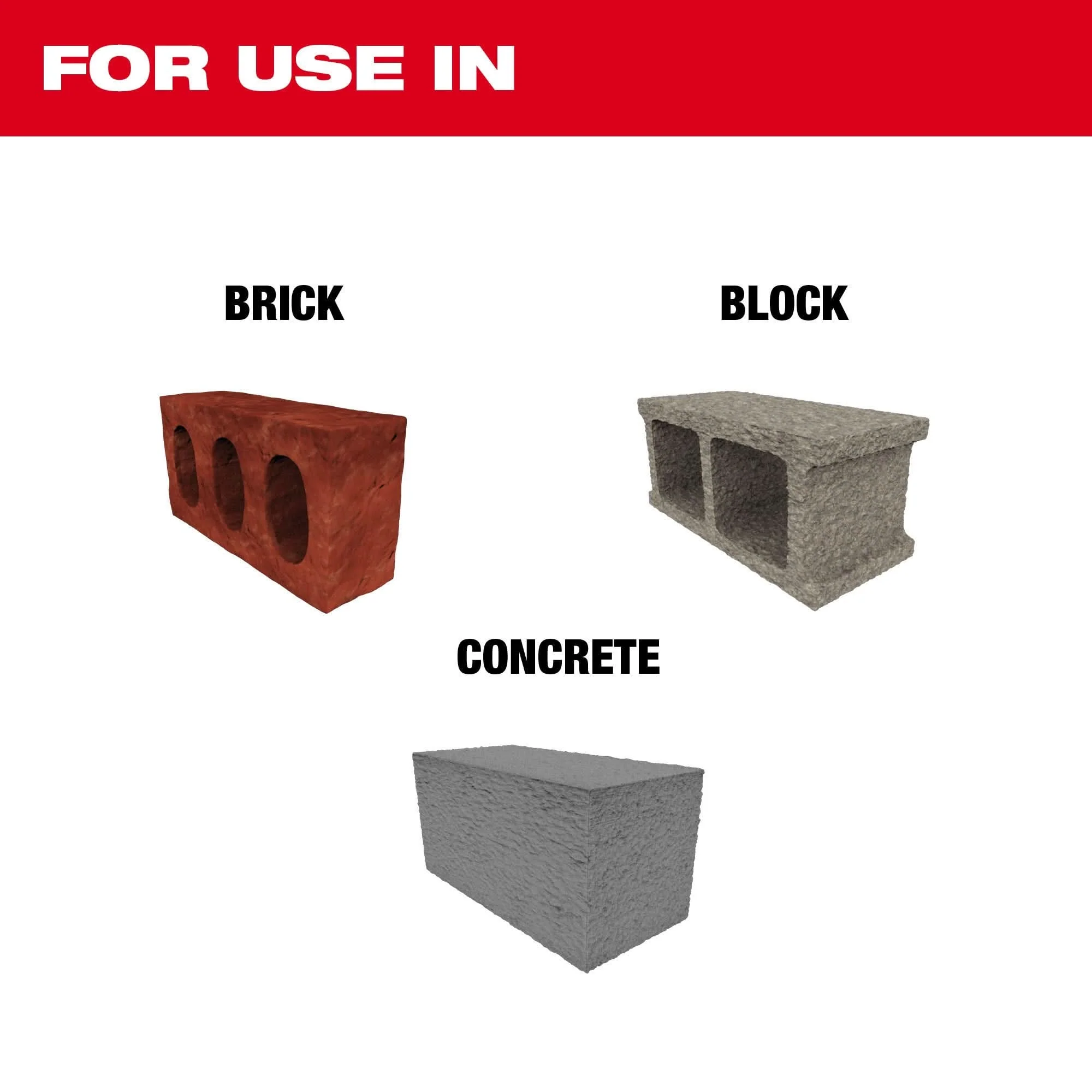 Milwaukee 48-20-9097 7PC. SHOCKWAVE Impact Duty Carbide Hammer Drill Bit Concrete Screw Install Set - Image 2