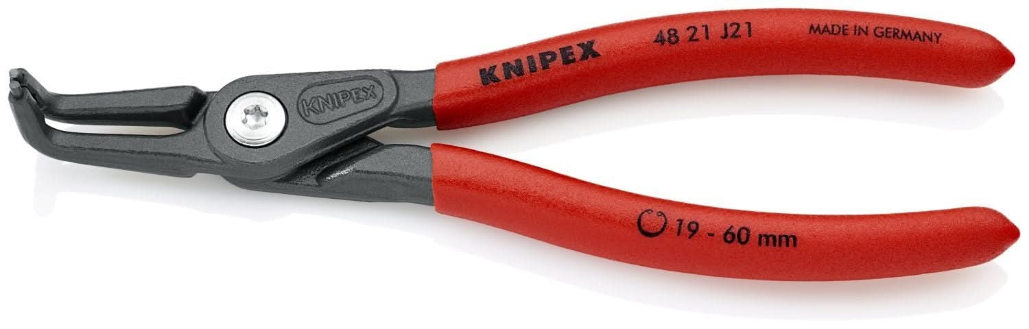 Knipex 48 21 J21 Internal 90&deg; Angled Precision Snap Ring Pliers - Image 2