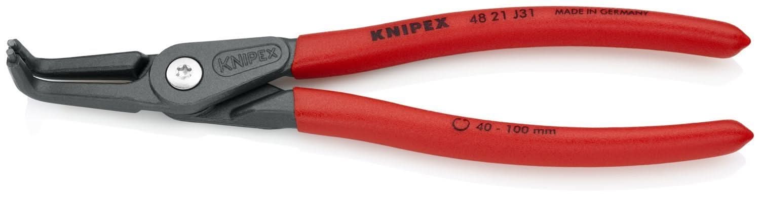 Knipex 48 21 J31 Internal 90&deg; Angled Precision Snap Ring Pliers - Image 2