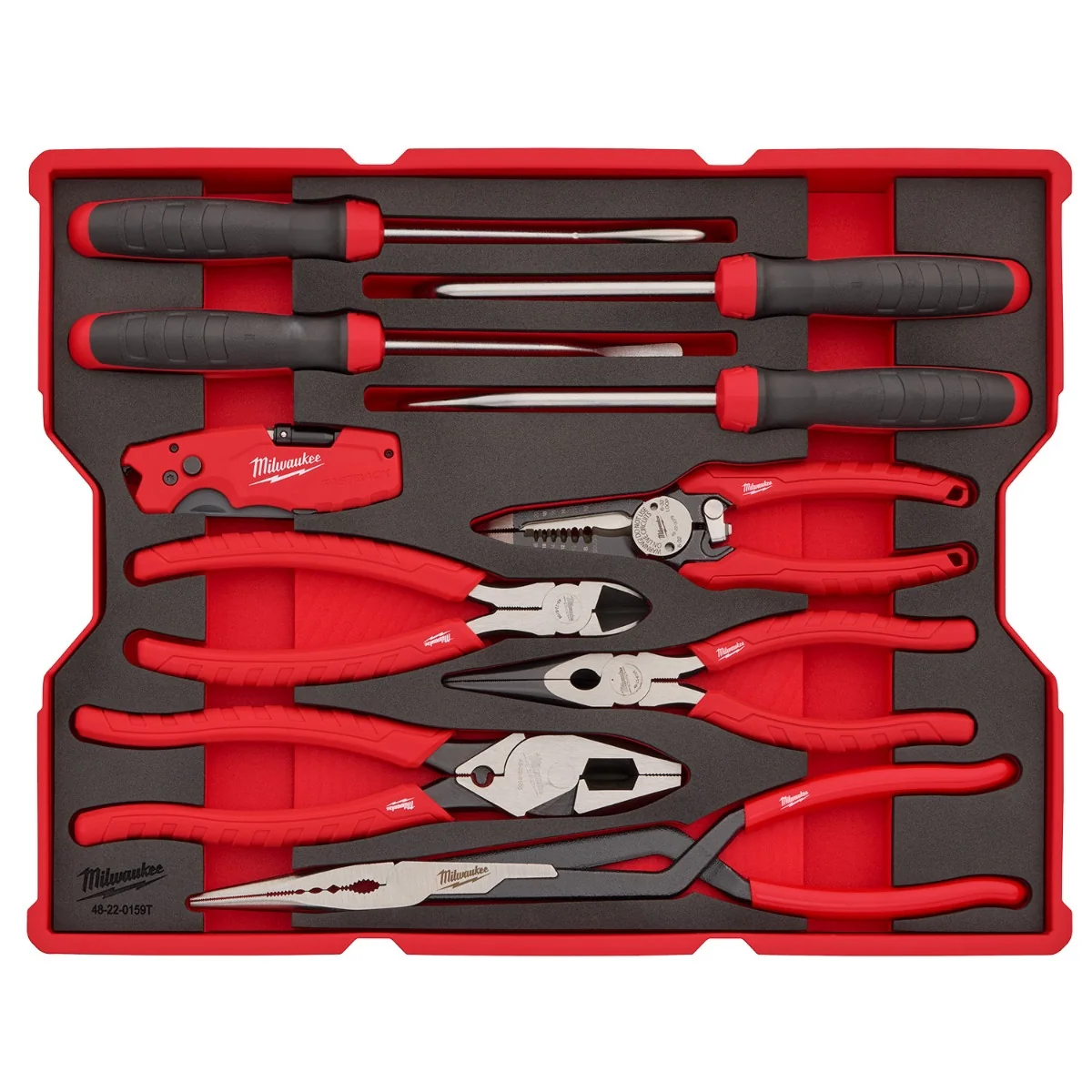 Milwaukee 48-22-0159 10-Piece Pliers & Pick Set with Tray for PACKOUT Drawers - Image 2