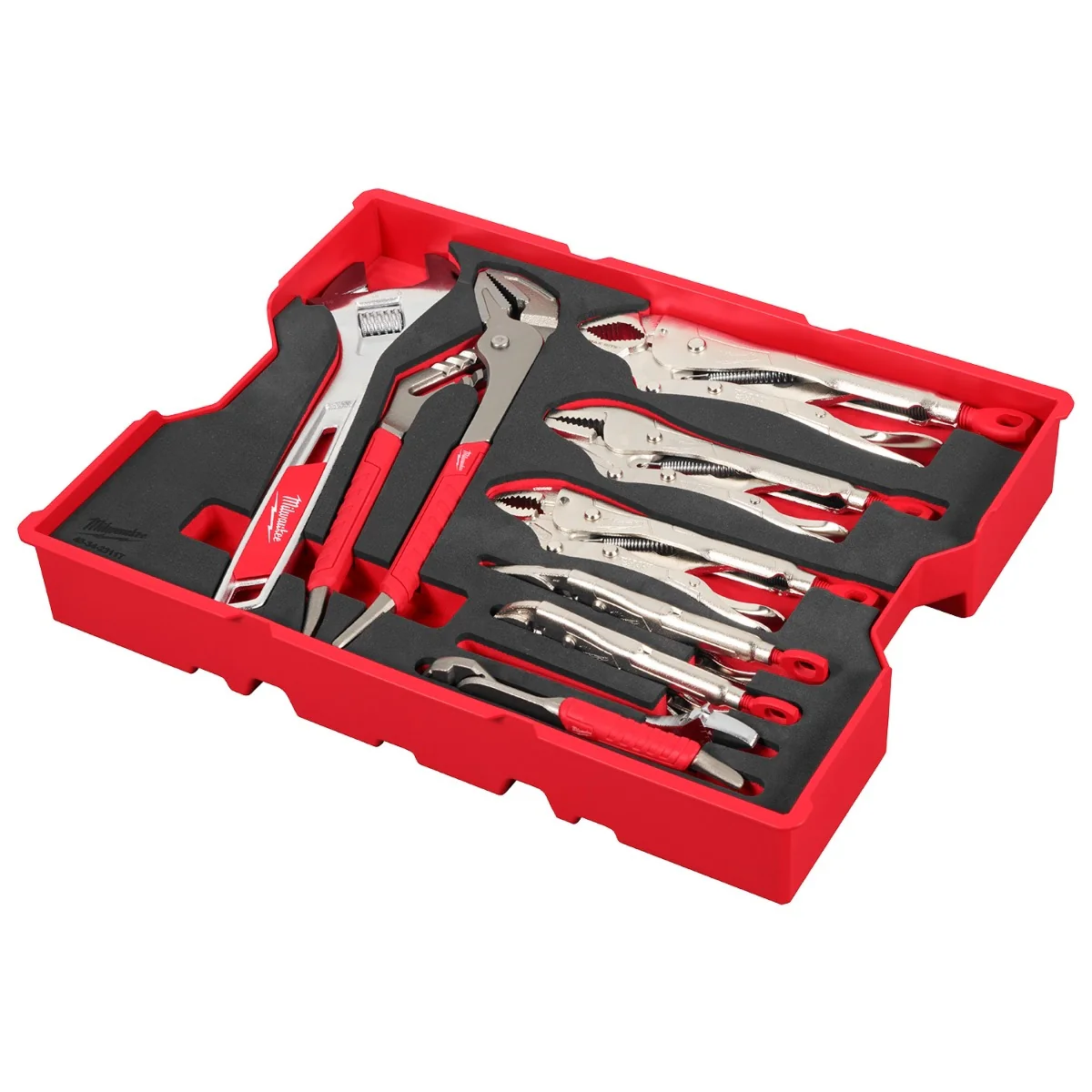 Milwaukee 48-22-0160 9-Piece Pliers & Wrench Set with Tray for PACKOUT Drawers - Image 1