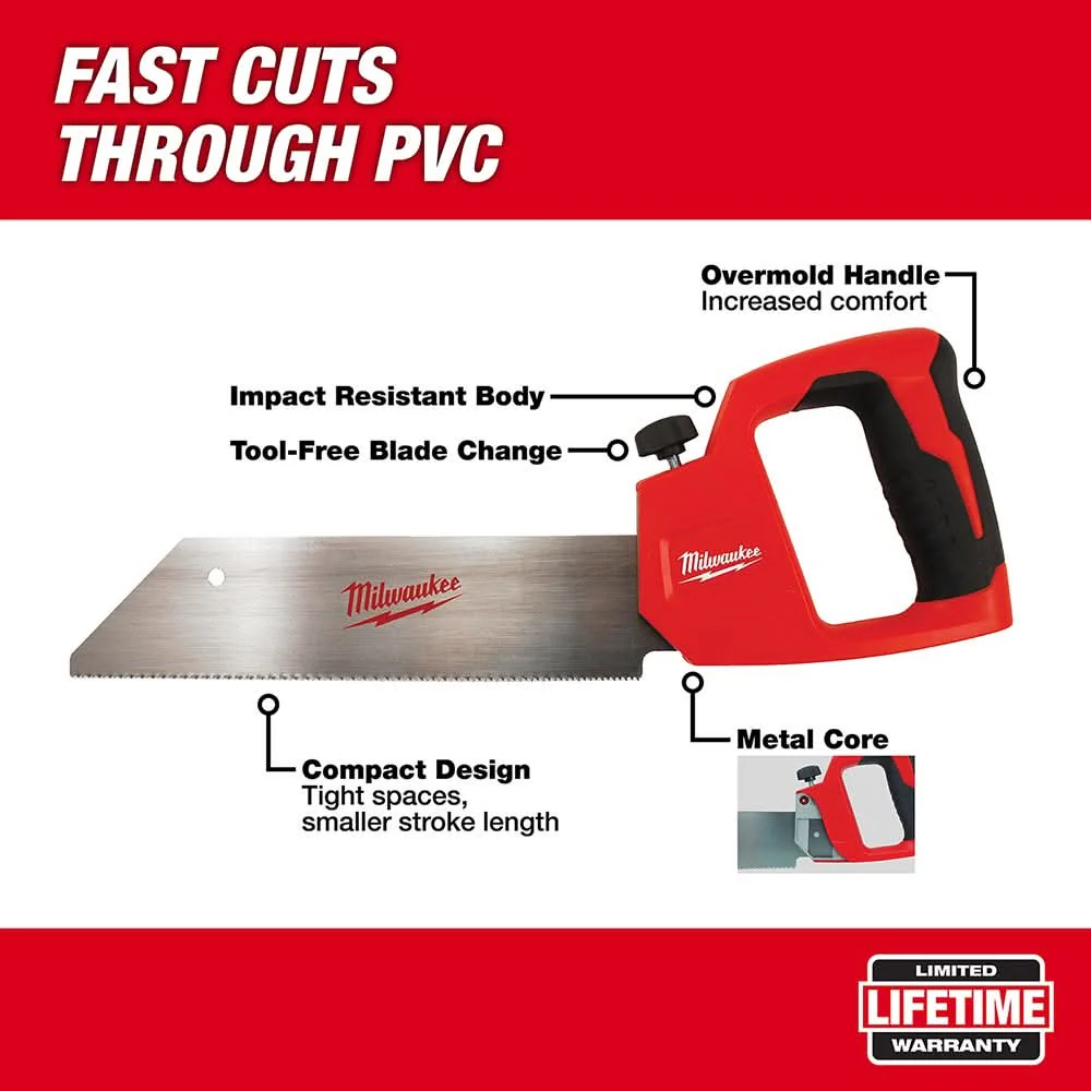 Milwaukee 48-22-0212 12" PVC/ABS Saw - Image 2