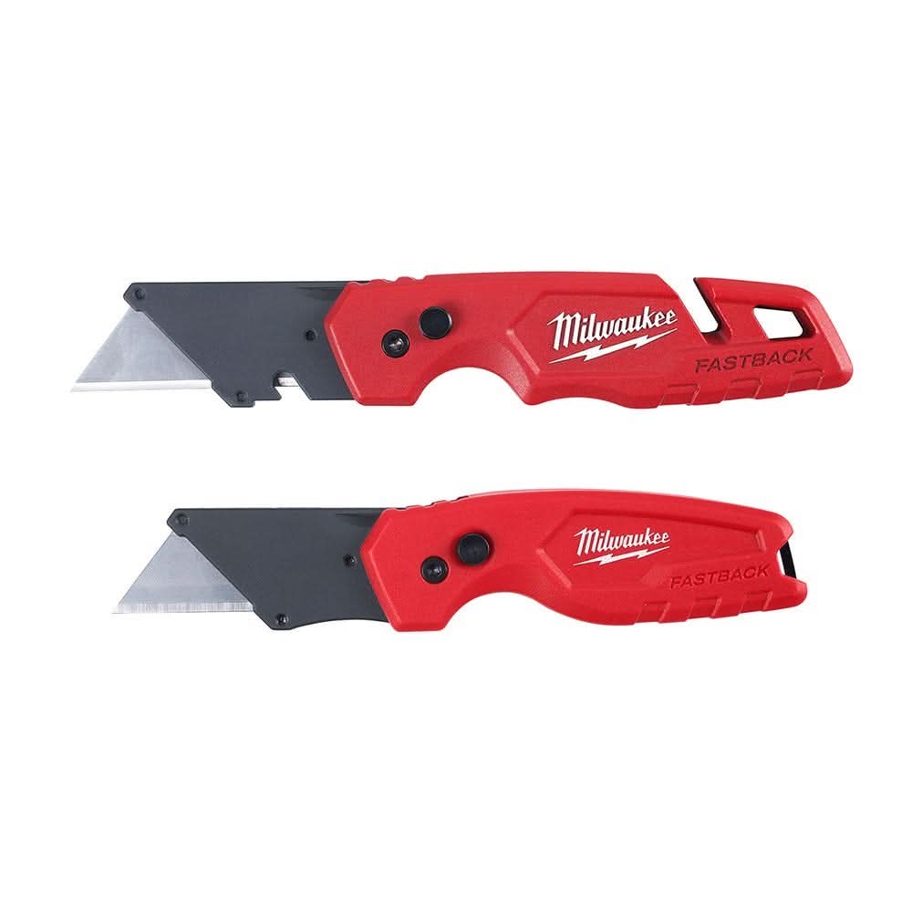 Milwaukee Fastback Folding Utility Knife Set and Fastback Folding Utility Knife - Image 2