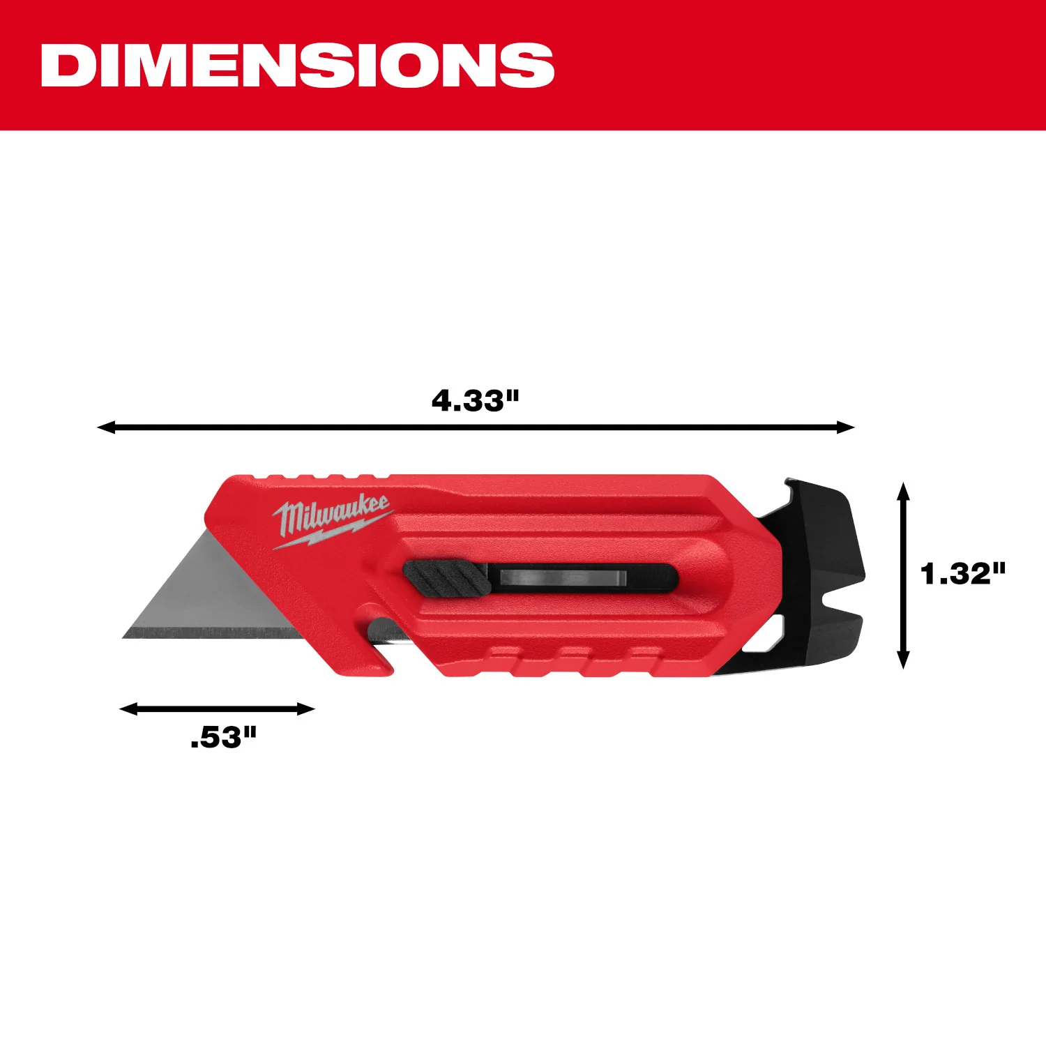 Milwaukee 48-22-1517 Multi-Function Compact Utility Knife - Image 3