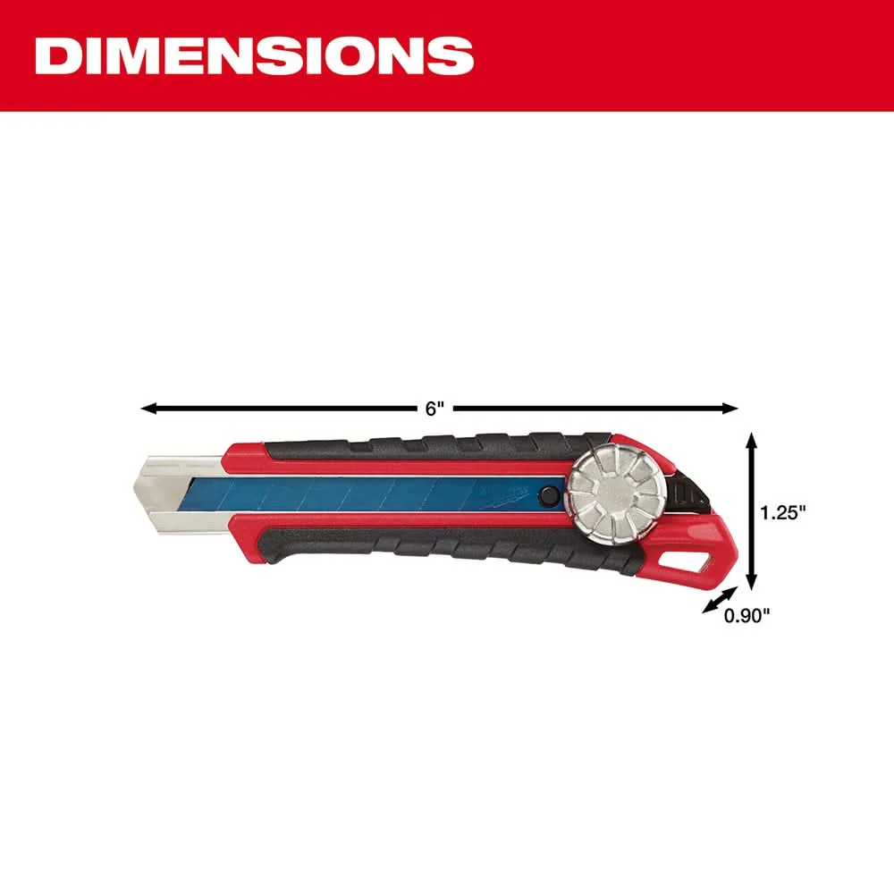 Milwaukee 48-22-1961 18Mm Snap Off Knife With Metal Lock And Precision Cut Blade - Image 3