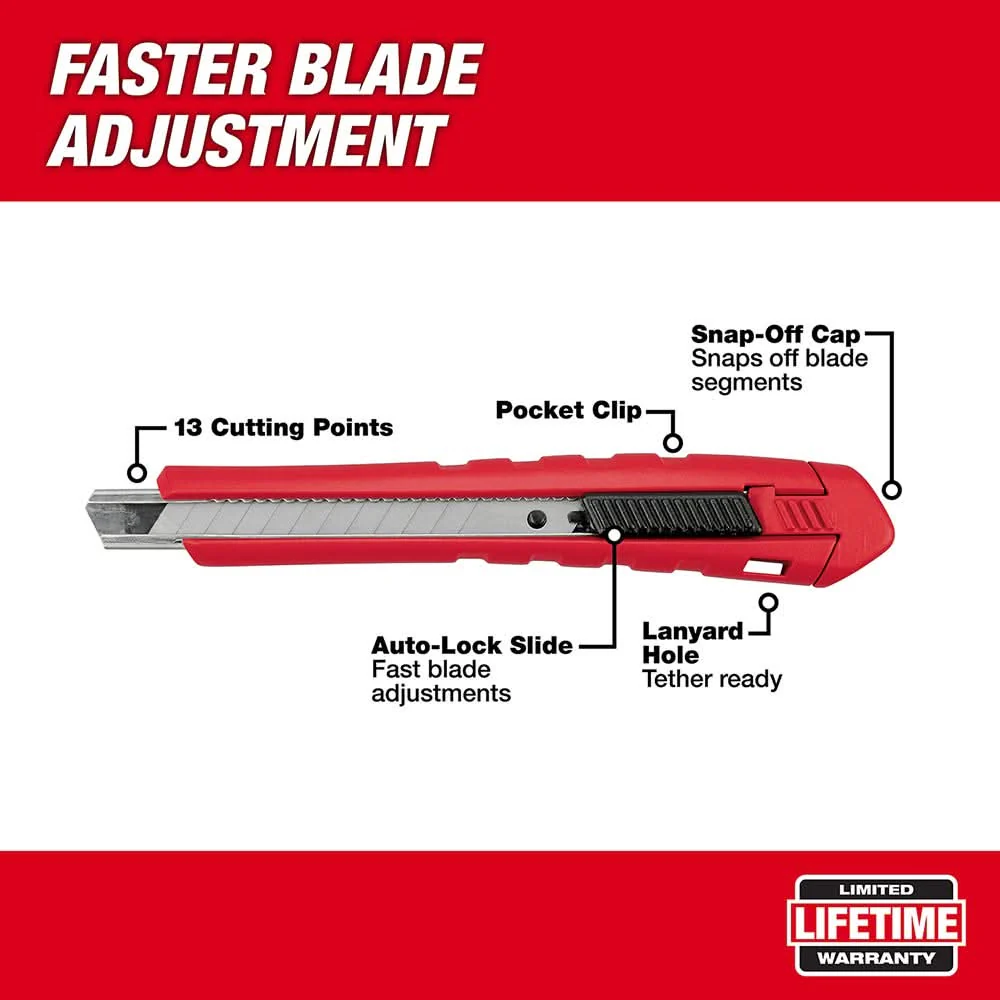 Milwaukee 48-22-1963 9Mm Snap Off Knife - Image 2