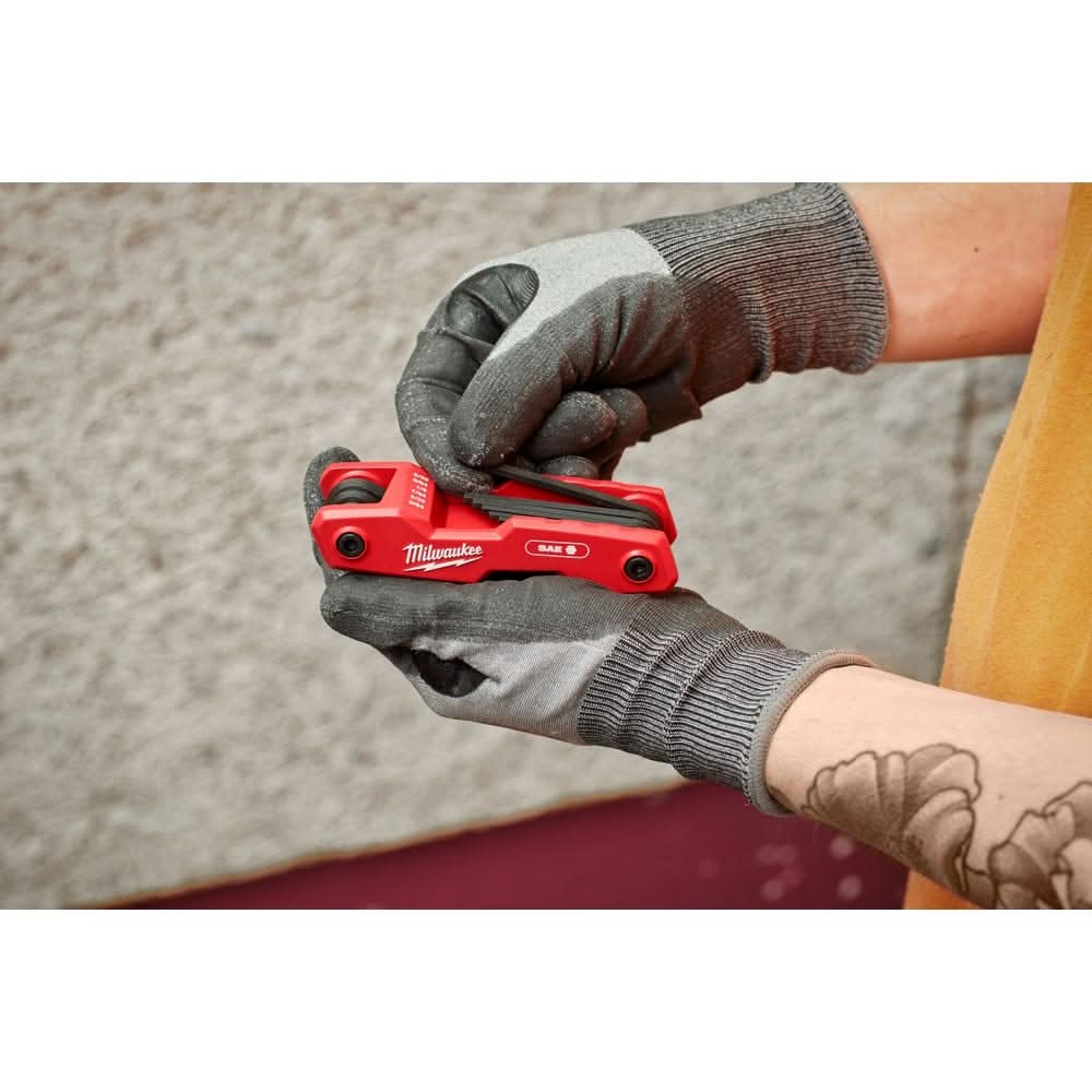 Milwaukee 48-22-2181 9-Key Folding Hex Key Set - SAE - Image 3