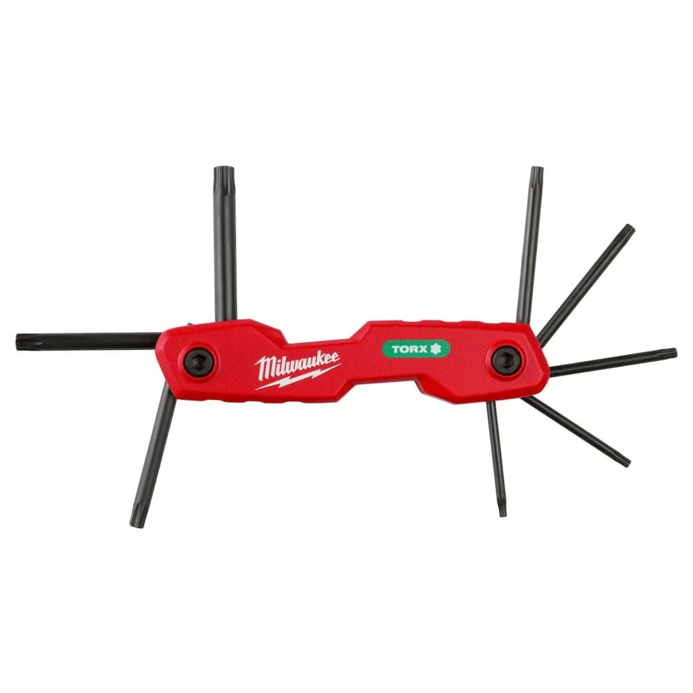Milwaukee 48-22-2184 8-Key Folding Hex Key Set – Torx