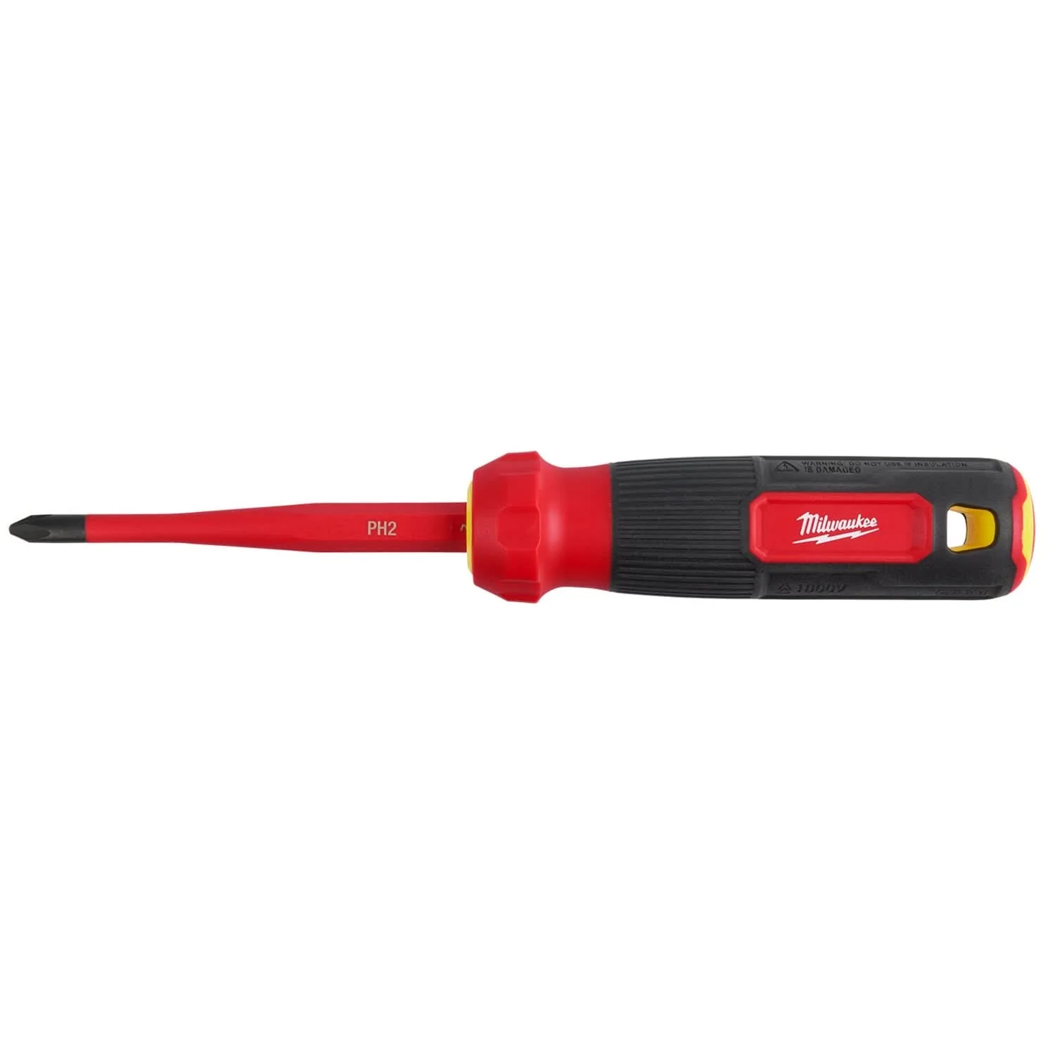 Milwaukee 48-22-2216 4-in-1 1000V Insulated Slim Tip Multi-Bit Screwdriver - Image 1