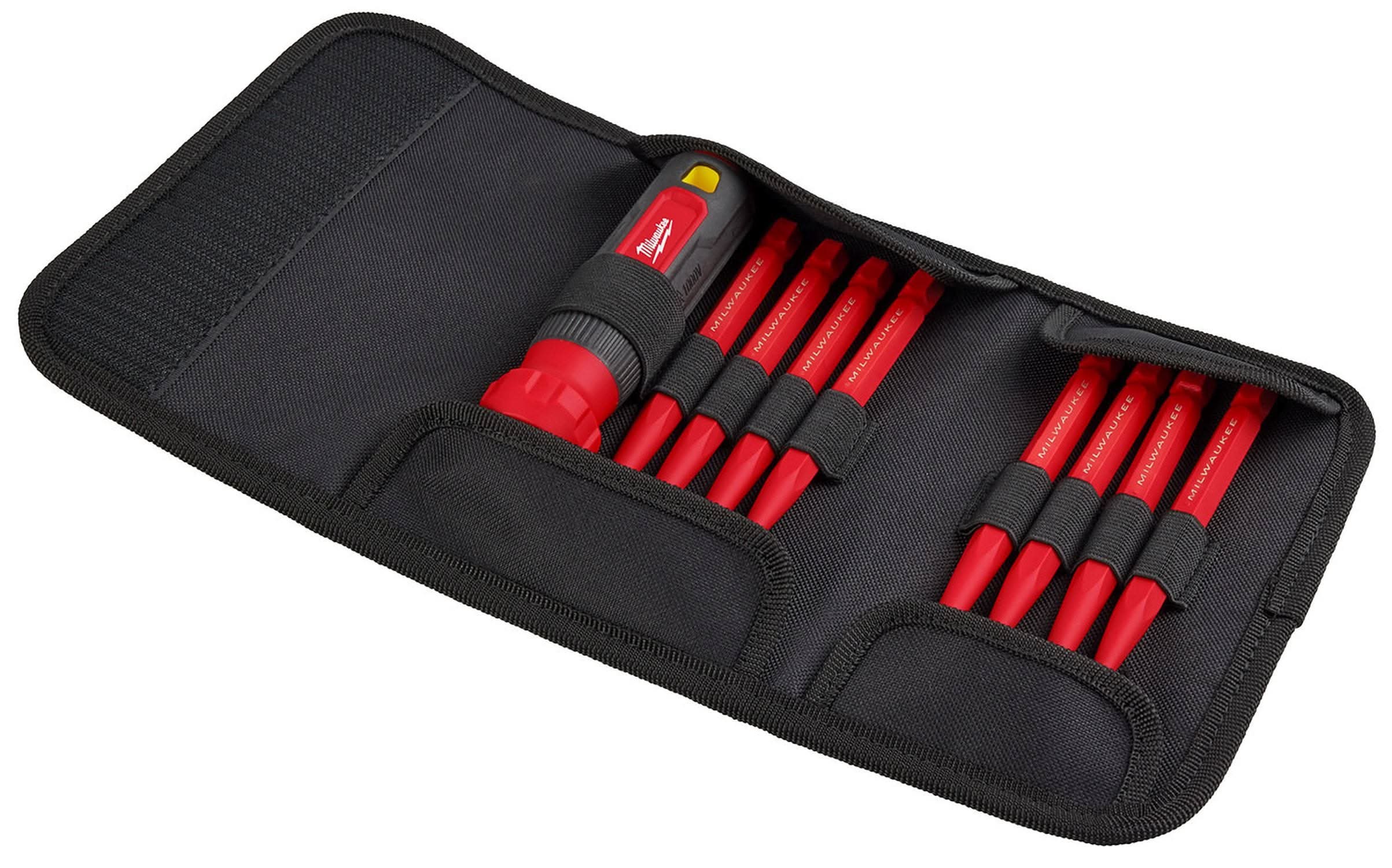 Milwaukee 48-22-2218 8-in-1 1000V Insulated Slim Tip Multi-Bit Screwdriver - Image 3