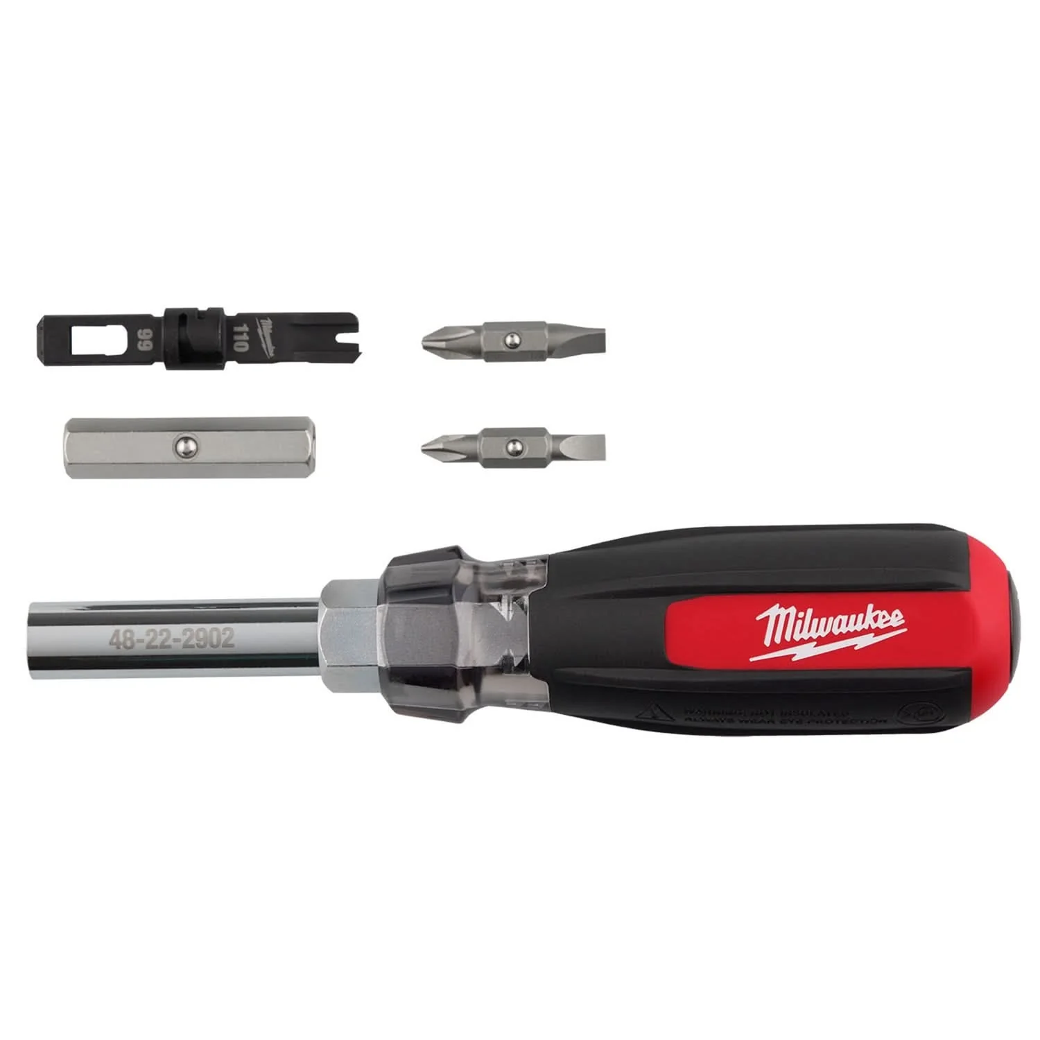 Milwaukee 48-22-2902 9in1 Punchdown Multi-Bit Screwdriver - Image 1