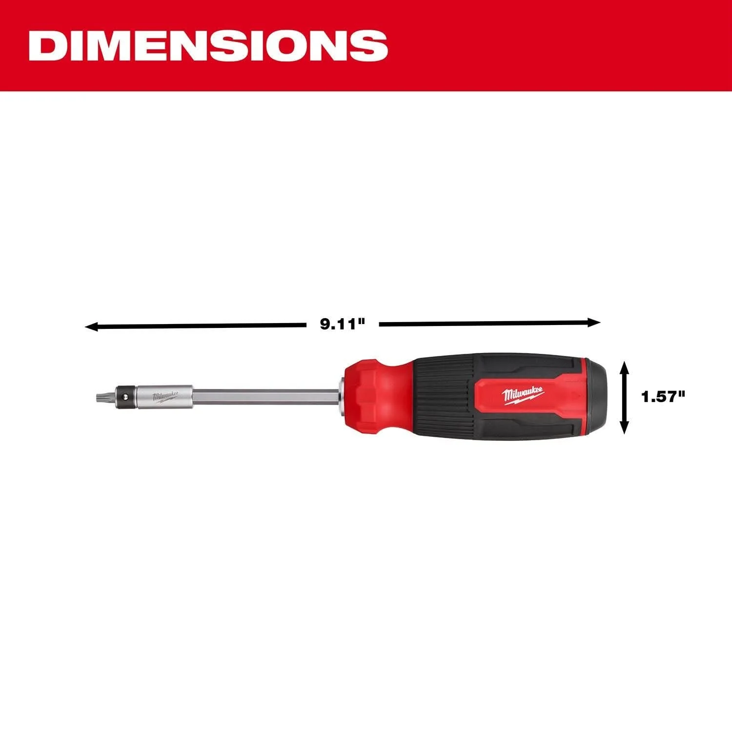 Milwaukee 48-22-2911 27-in-1 Security Multi-Bit Screwdriver - Image 3