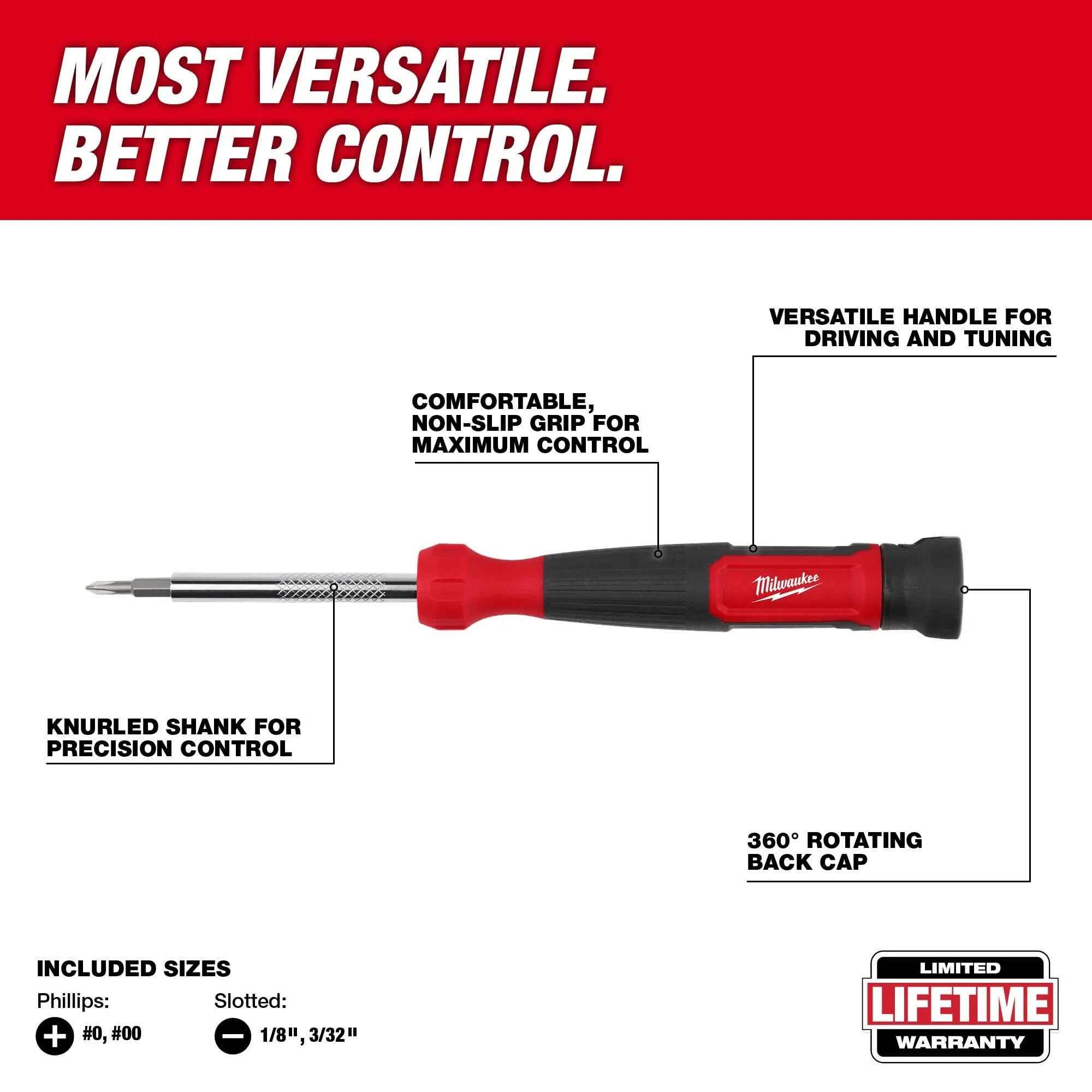 Milwaukee 48-22-2930 4in1 Precision Multi-Bit Driver - Image 2