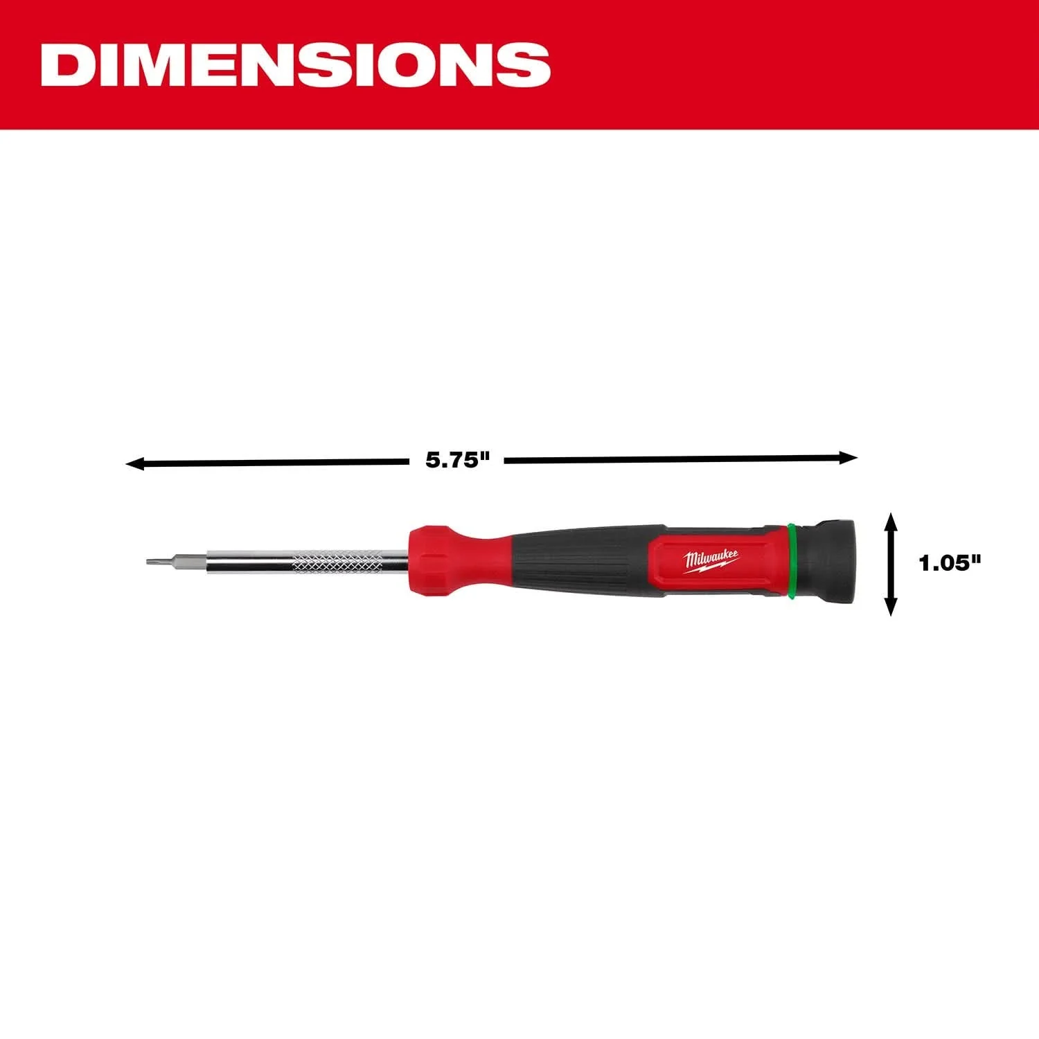 Milwaukee 48-22-2931 4-in-1 TORX Security Precision Multi-Bit Screwdriver - Image 3