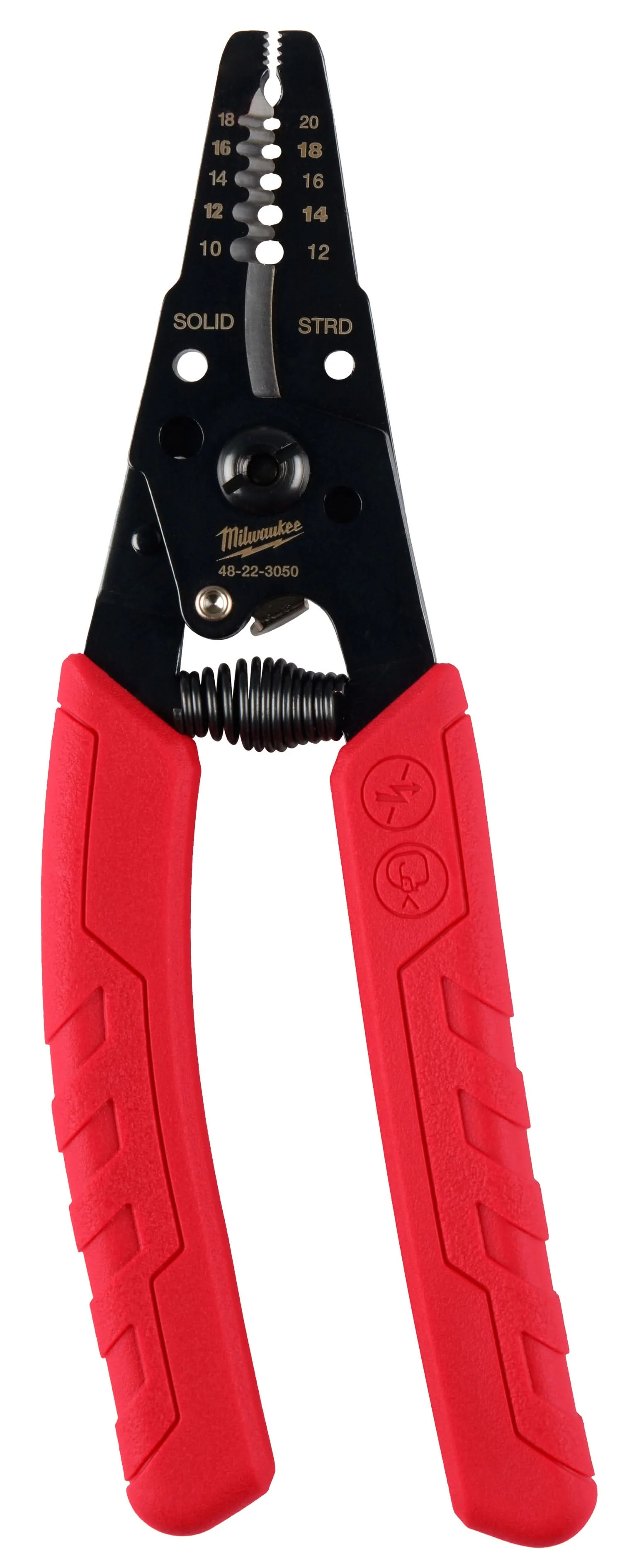 Milwaukee 48-22-3050 10-18 AWG COMFORT GRIP WIRE STRIPPER & CUTTER - Image 2