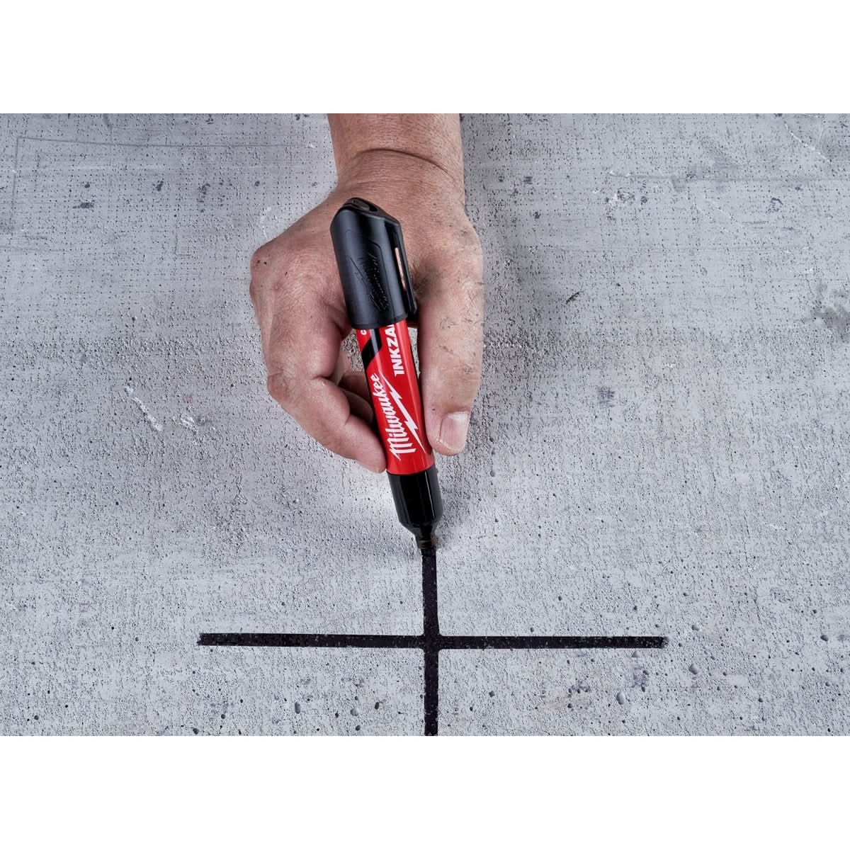 Milwaukee 48-22-3250 INKZALL 3-Piece Large Chisel Tip Black Marker - Image 2