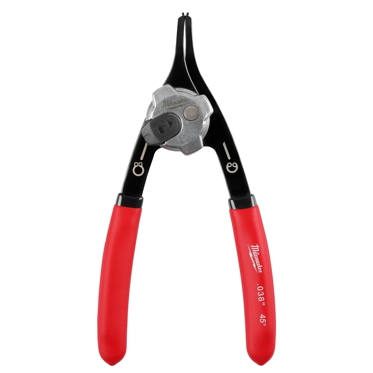 Milwaukee 48-22-6531 0.038" CONV SNAP RING PLIER - 45 DEG - Image 1