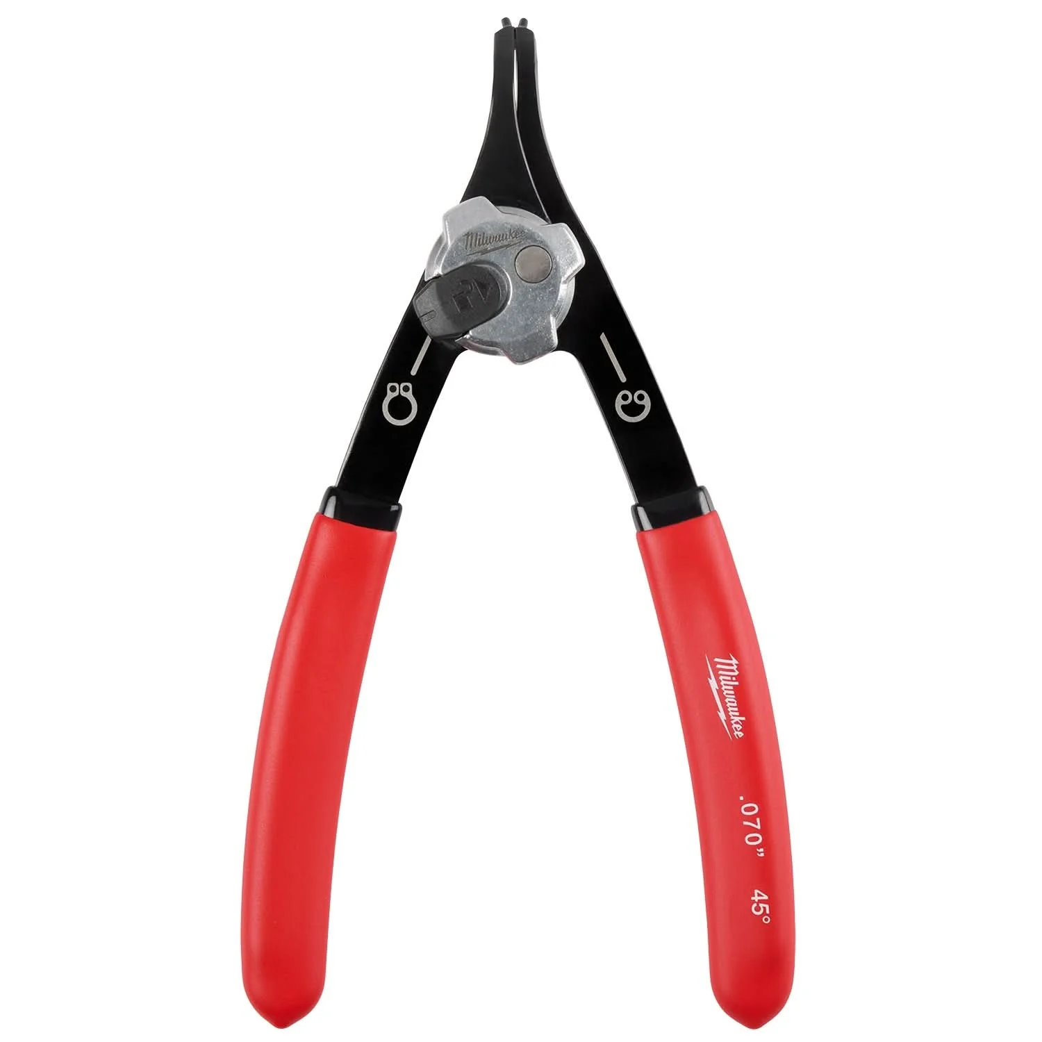 Milwaukee 48-22-6537 0.070" CONV SNAP RING PLIER-45 DEG - Image 1