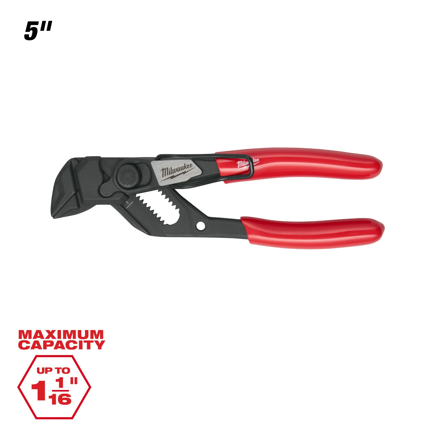 Milwaukee 48-22-6906 5-in. Pliers Wrench W/ Belt Clip - Image 3