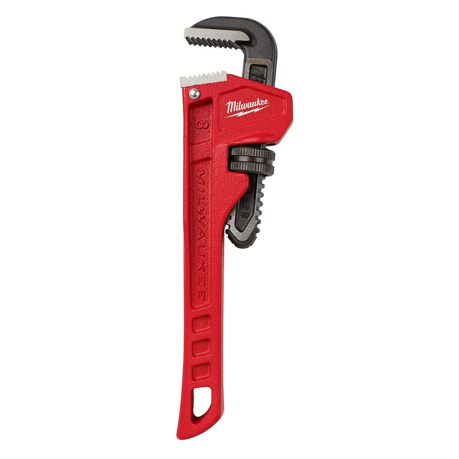 Milwaukee 48-22-7108 8" Steel Pipe Wrench - Image 1