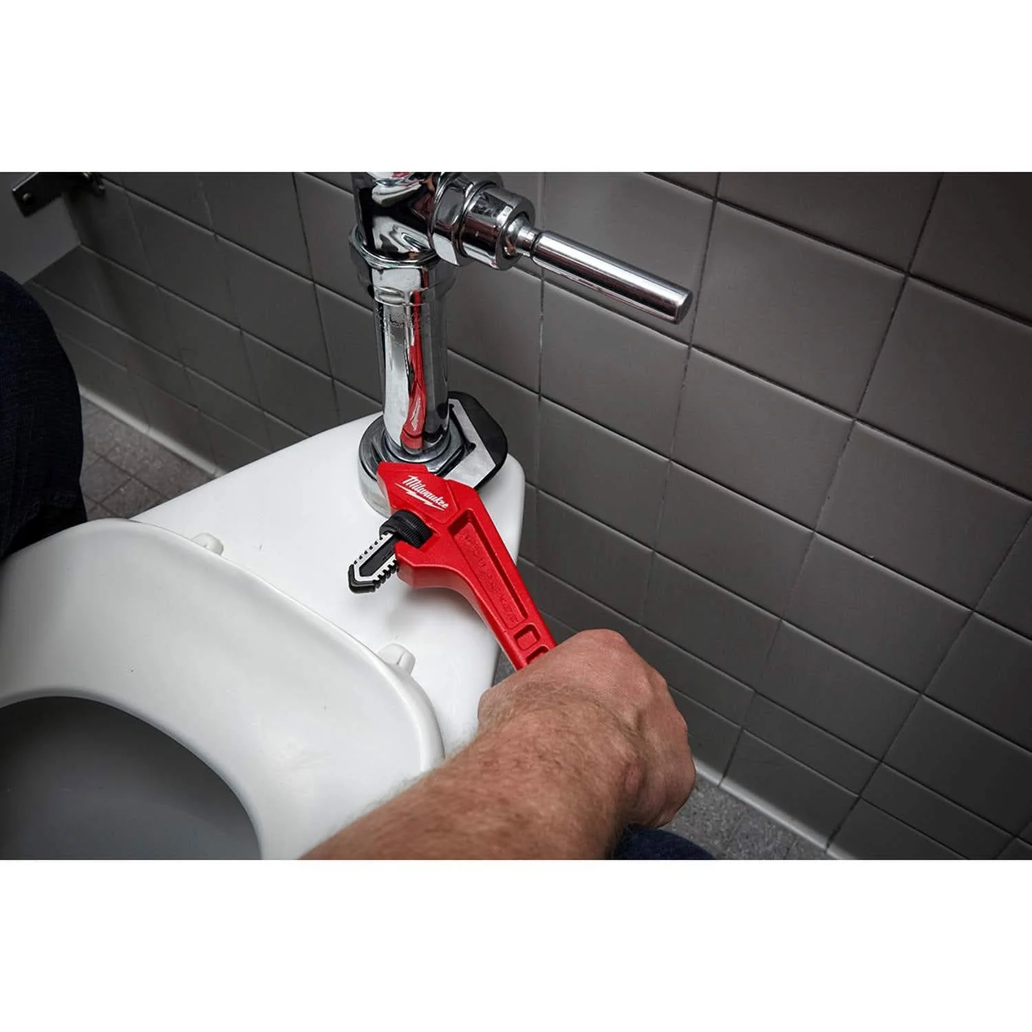 Milwaukee 48-22-7171 Steel Offset Hex Pipe Wrench - Image 2