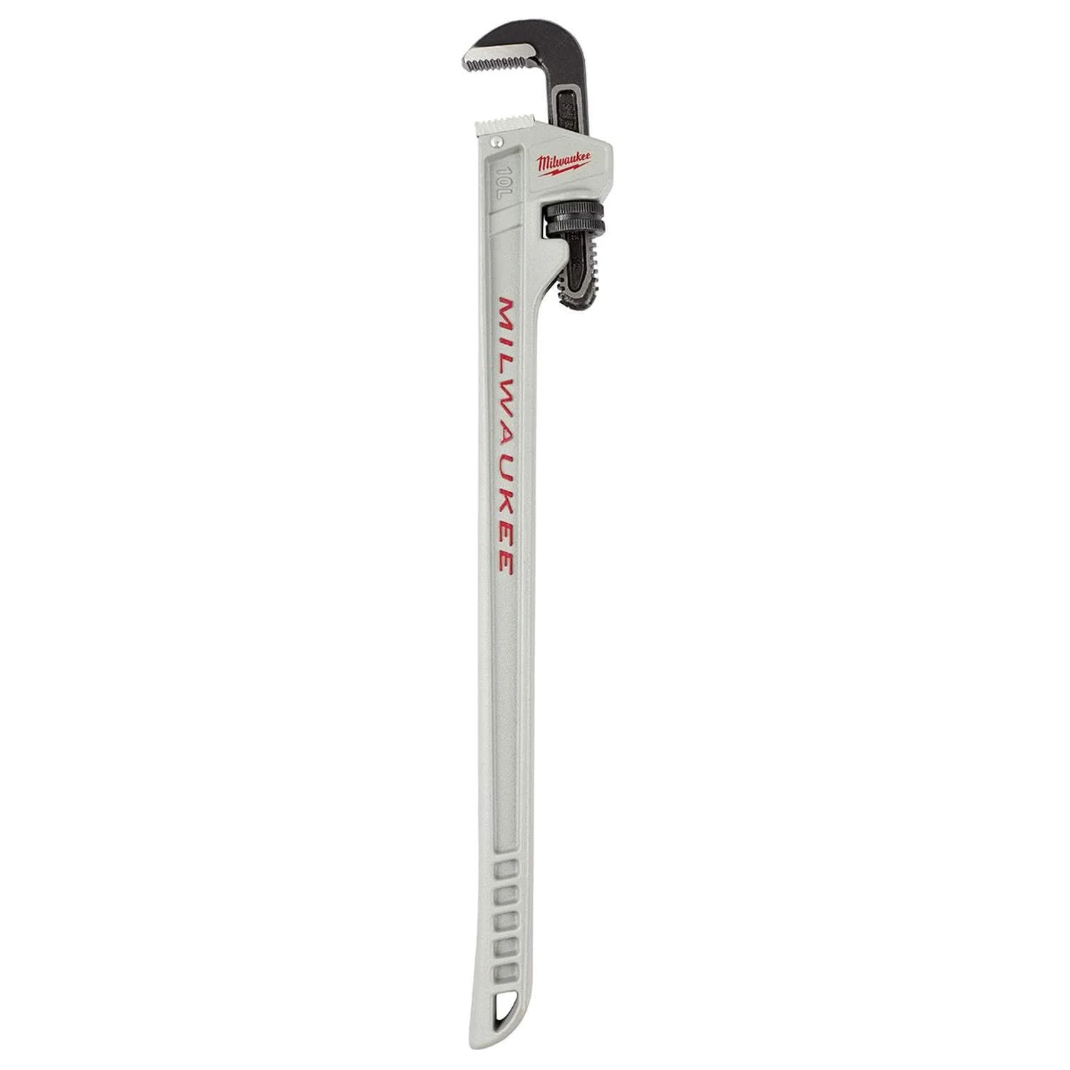 Milwaukee 48-22-7213 10L Aluminum Pipe Wrench With Powerlength Handle - Image 1