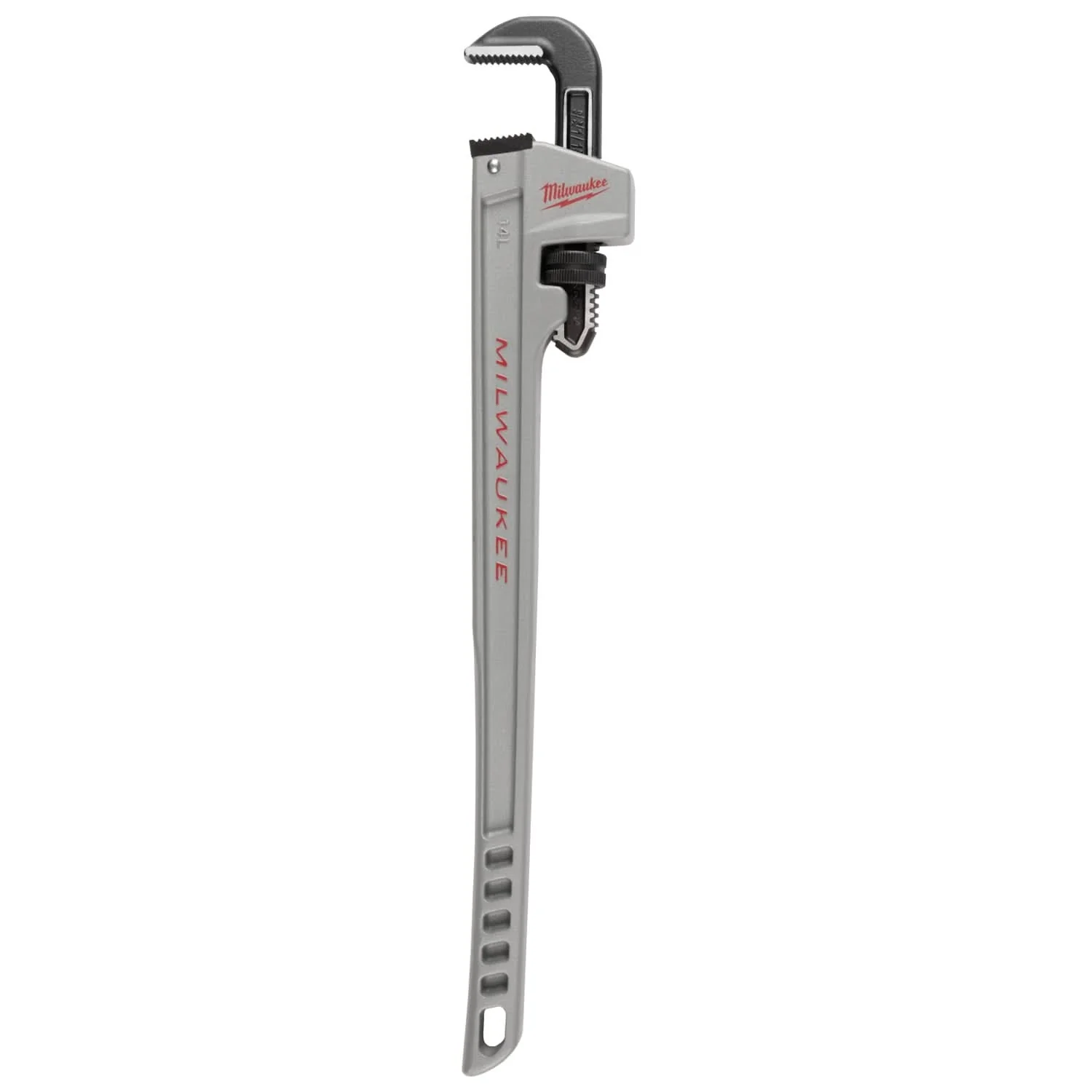 Milwaukee 48-22-7215 14L Aluminum Pipe Wrench with POWERLENGTH Handle - Image 1