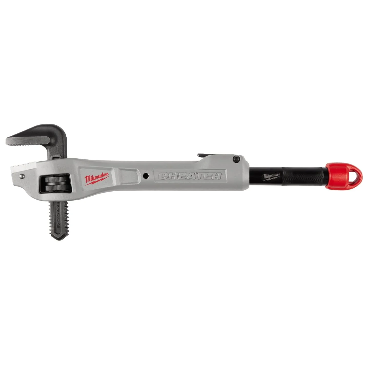 Milwaukee 48-22-7322 CHEATER Aluminum Offset Adaptable Pipe Wrench - Image 1