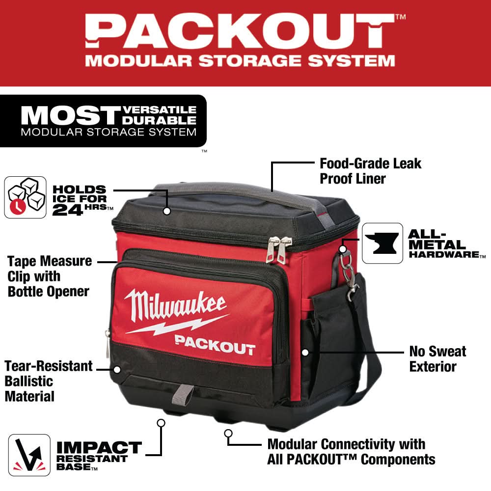 Milwaukee PROMO 48-22-8302 PACKOUT Cooler (PROMO) - Image 2