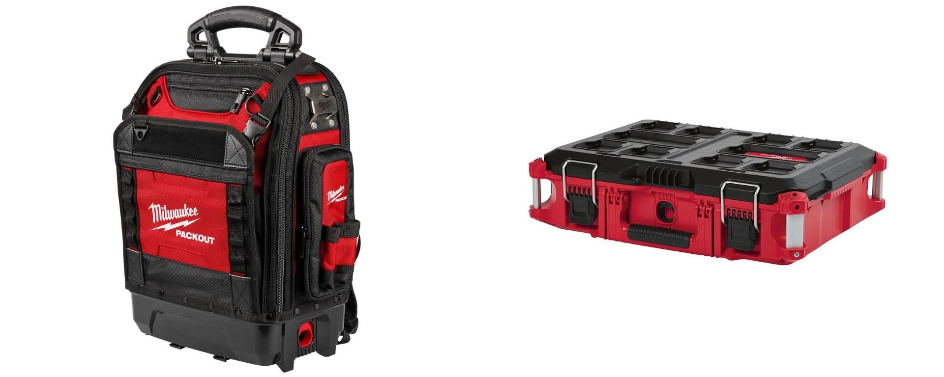 Milwaukee PACKOUT Structured Backpack with PACKOUT Tool Box Kit - Image 2