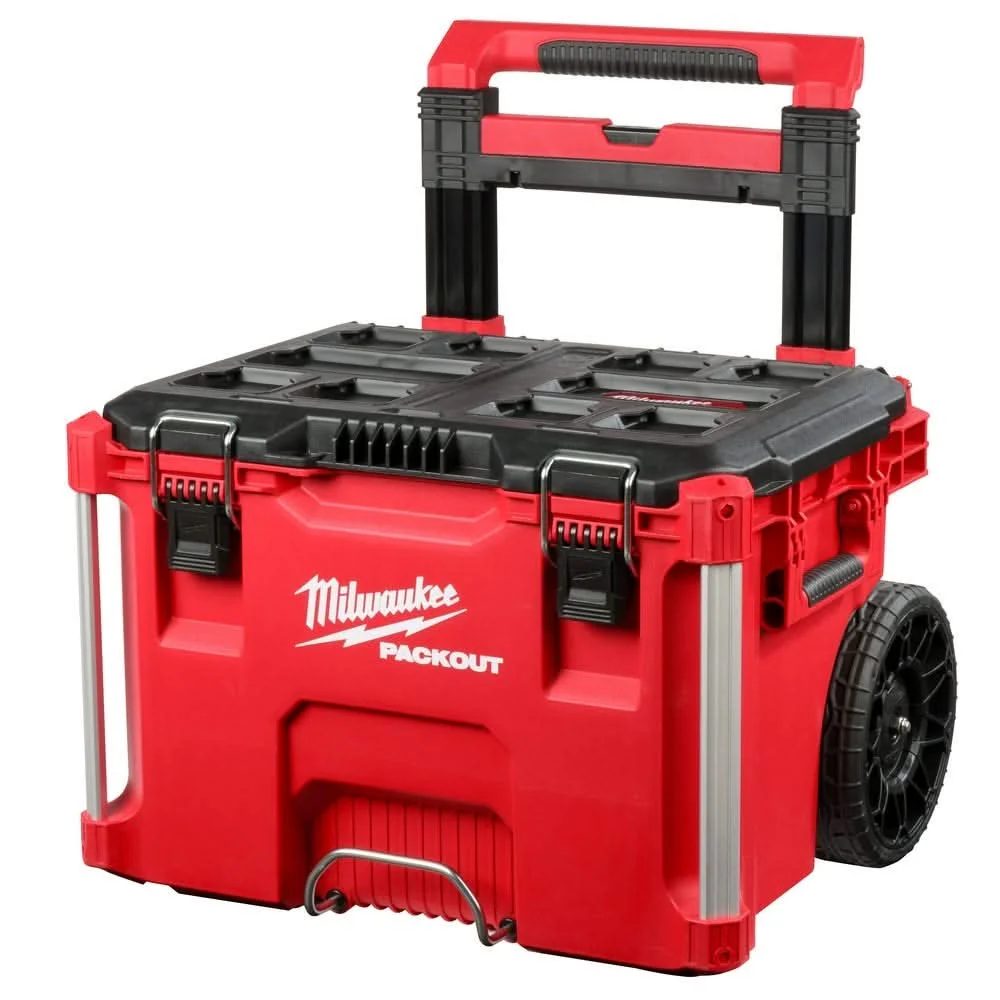 Milwaukee PACKOUT 4-Drawer Tool Box with PACKOUT Rolling Tool Box - Image 3