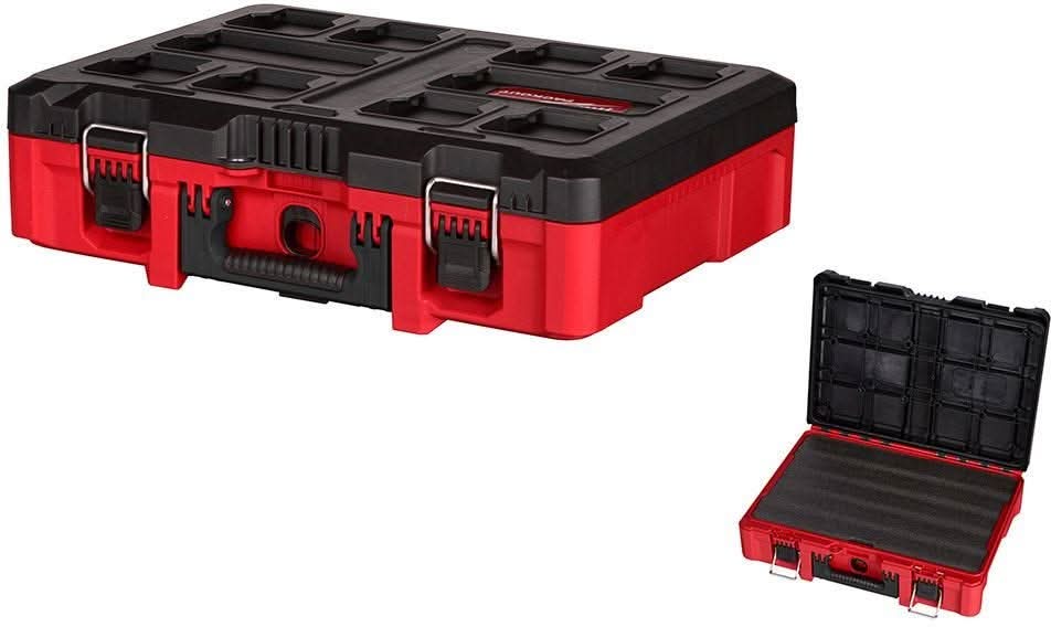 Milwaukee 3697-22 M18 FUEL Gen4 1/2-in. Hammer Drill and 1/4-in. Hex Impact Driver Combo Kit with PACKOUT Tool Case with Customizable Insert - Image 3