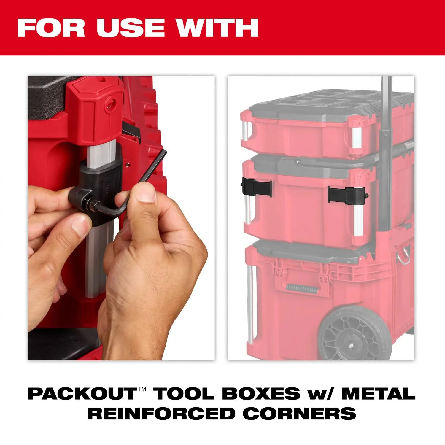 Milwaukee 48-22-8601 PACKOUT Tool Box Attachment Mount - Image 3