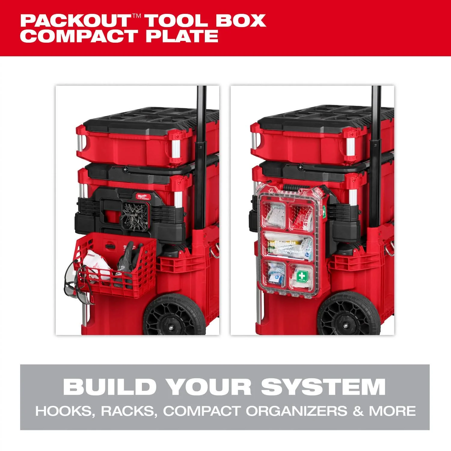 Milwaukee 48-22-8608 PACKOUT Tool Box Compact Plate - Image 3