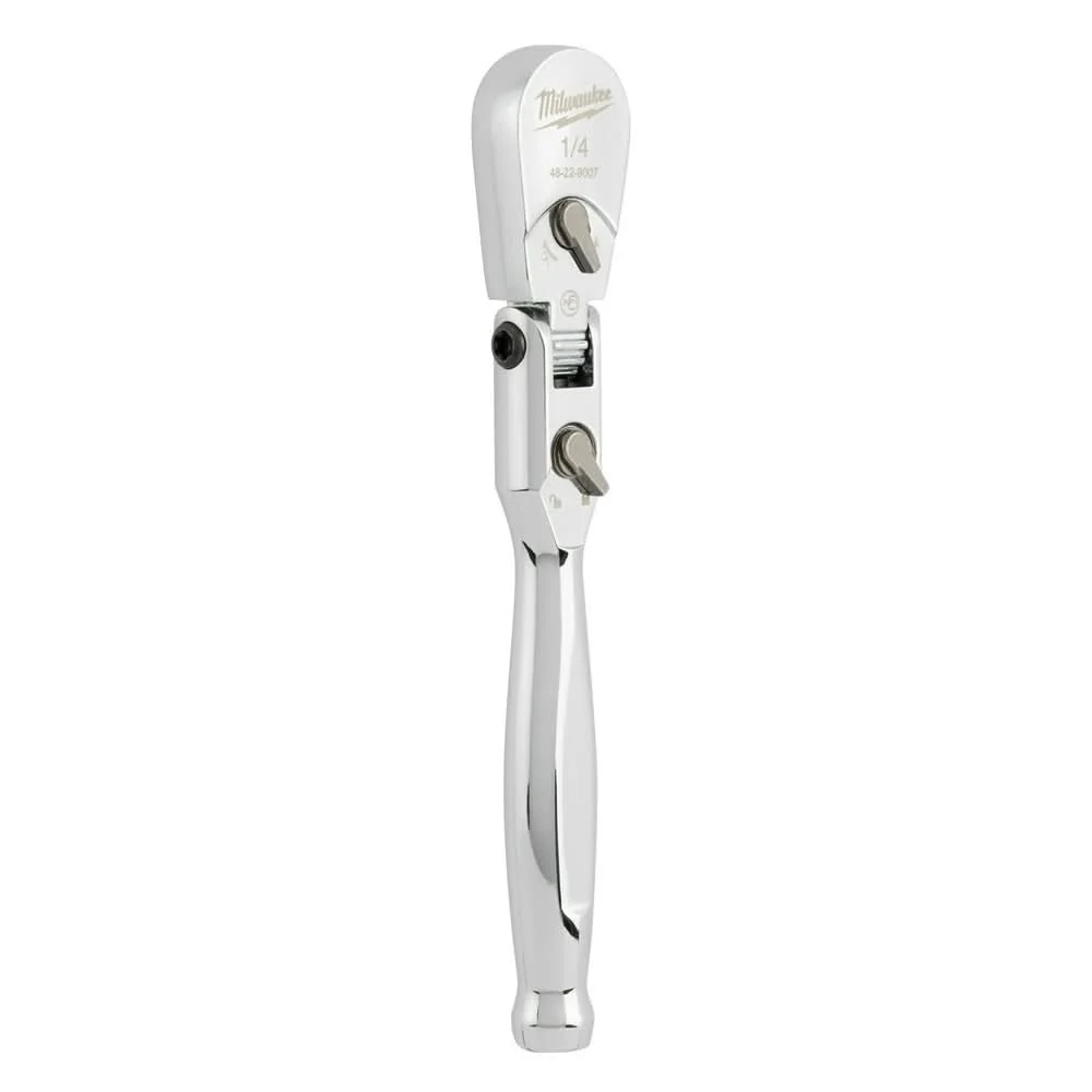 Milwaukee 48-22-9007 1/4" Drive 6" Flex Head Ratchet - Image 1
