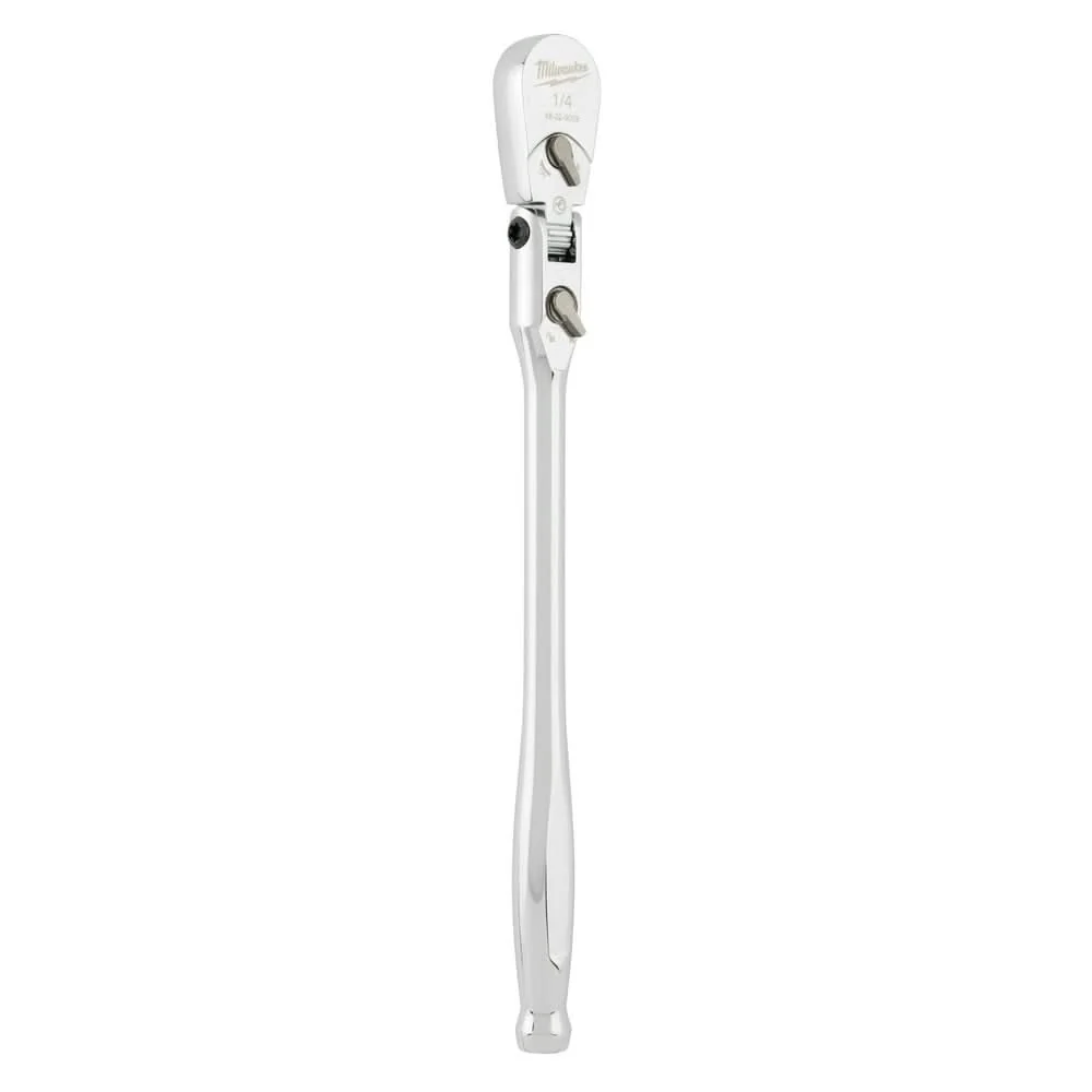 Milwaukee 48-22-9009 1/4" Drive 9" Flex Head Ratchet - Image 1