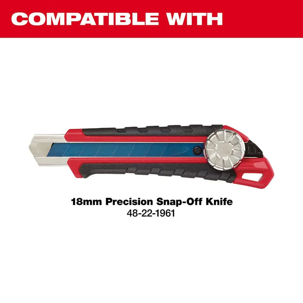 Milwaukee 48-22-9118 18mm Precision Snap Blades-10 PK - Image 2