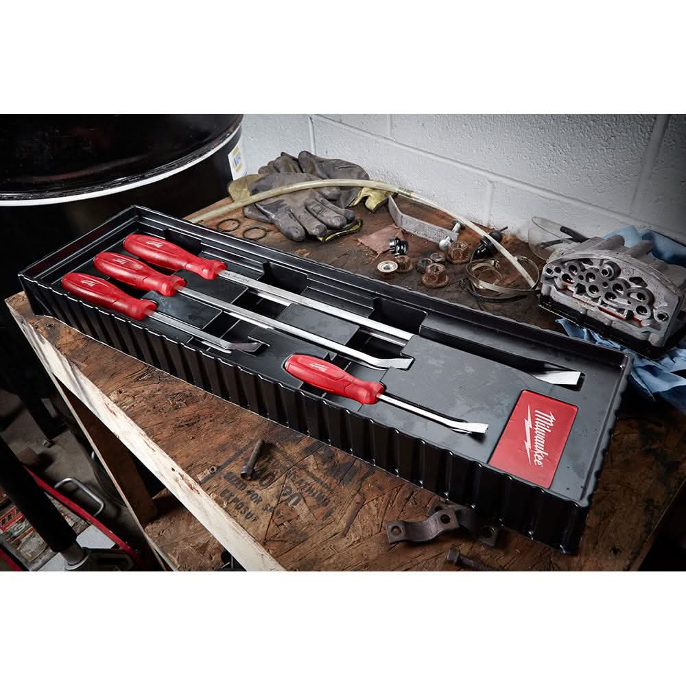Milwaukee 4pc Pry Bar Set - Image 3