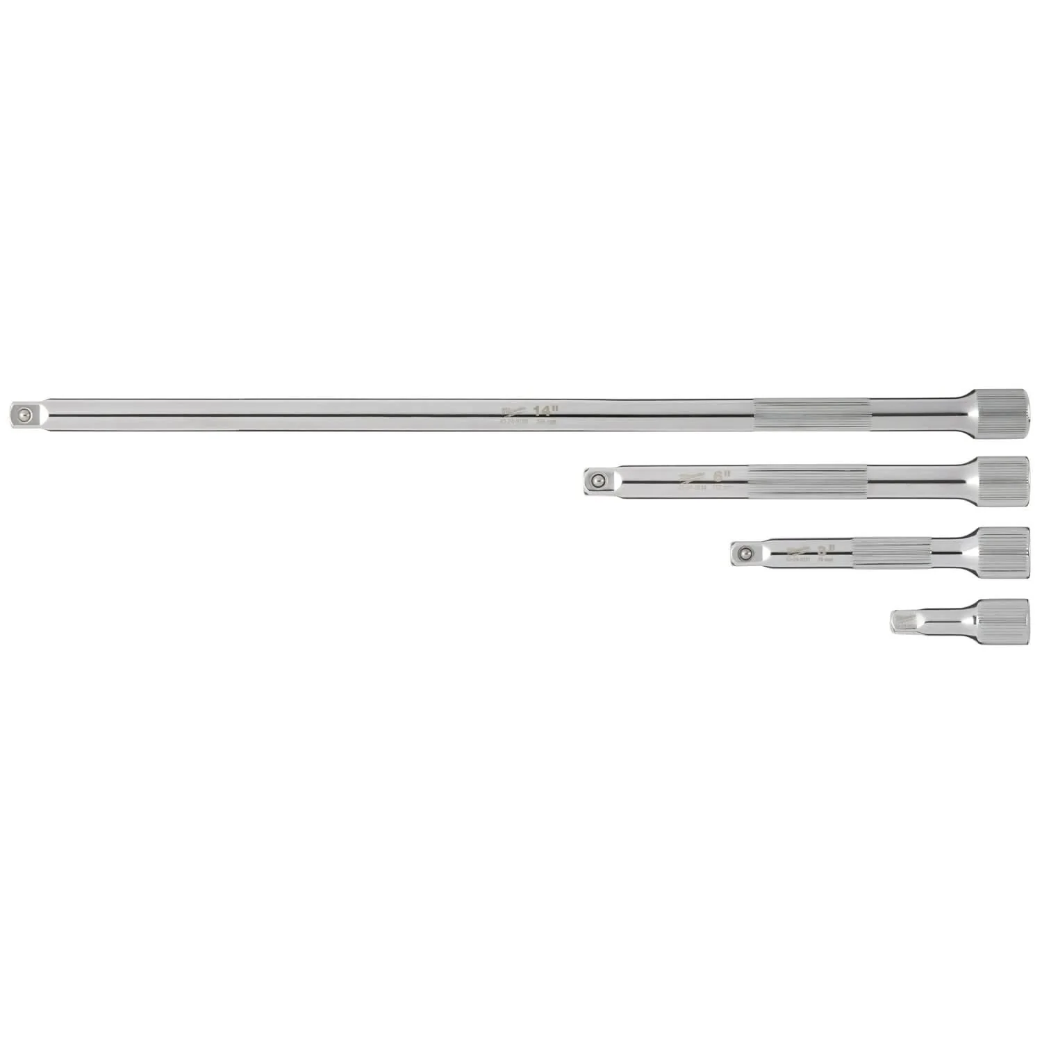 Milwaukee 48-22-9340 4pc 1/4″ Drive Extension Set