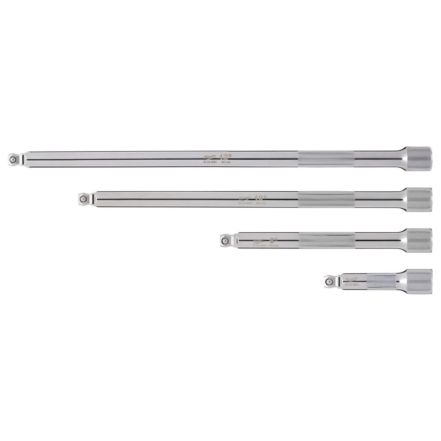 Milwaukee 48-22-9350 4pc 1/4" Drive Wobble Extension Set - Image 1
