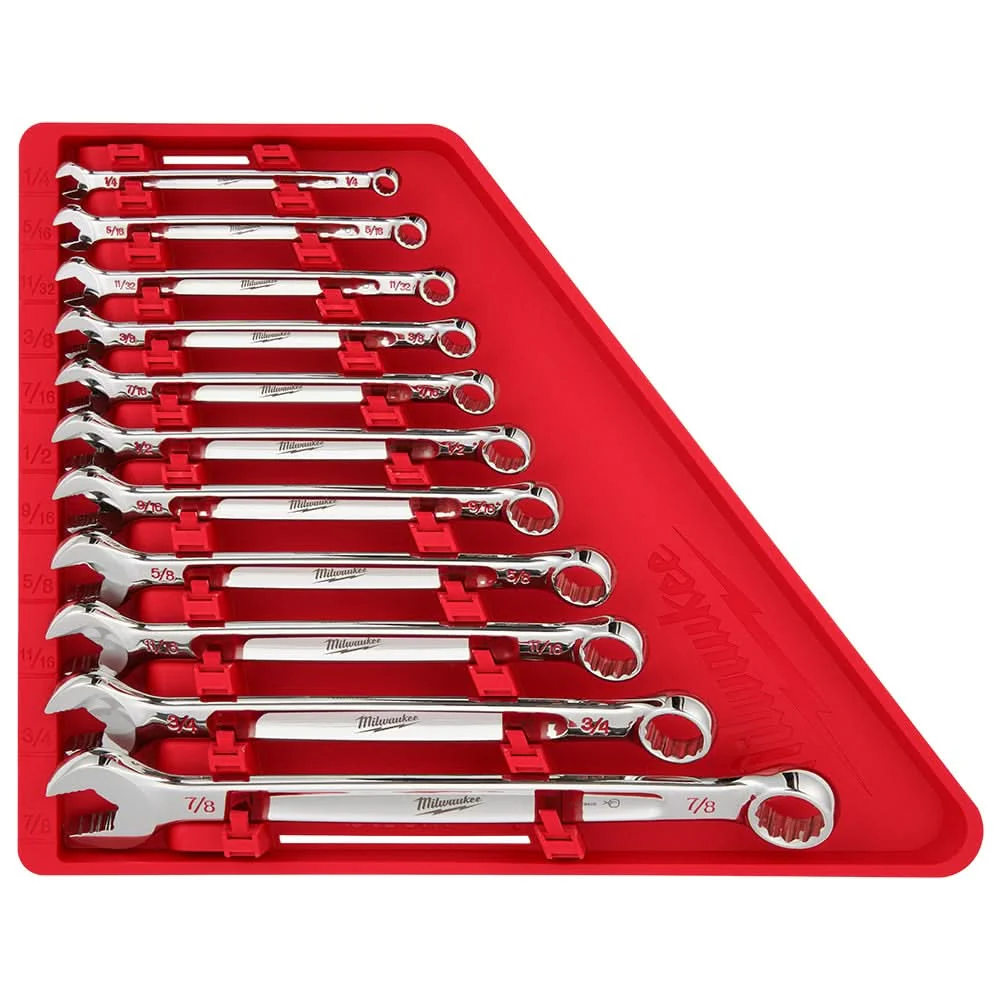 Milwaukee 48-22-9411 11pc SAE Combination Wrench Set - Image 1