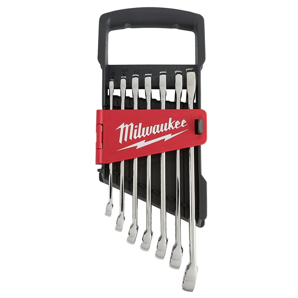 Milwaukee 48-22-9507 7-Piece Combination Wrench Set, Metric - Image 1