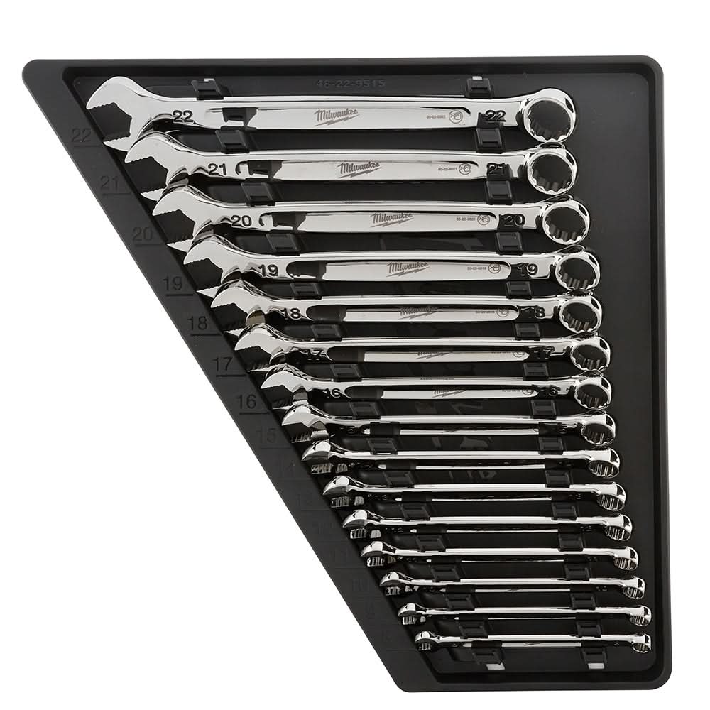 Milwaukee 48-22-9515 15-Piece  Combination Wrench Set - Metric - Image 1