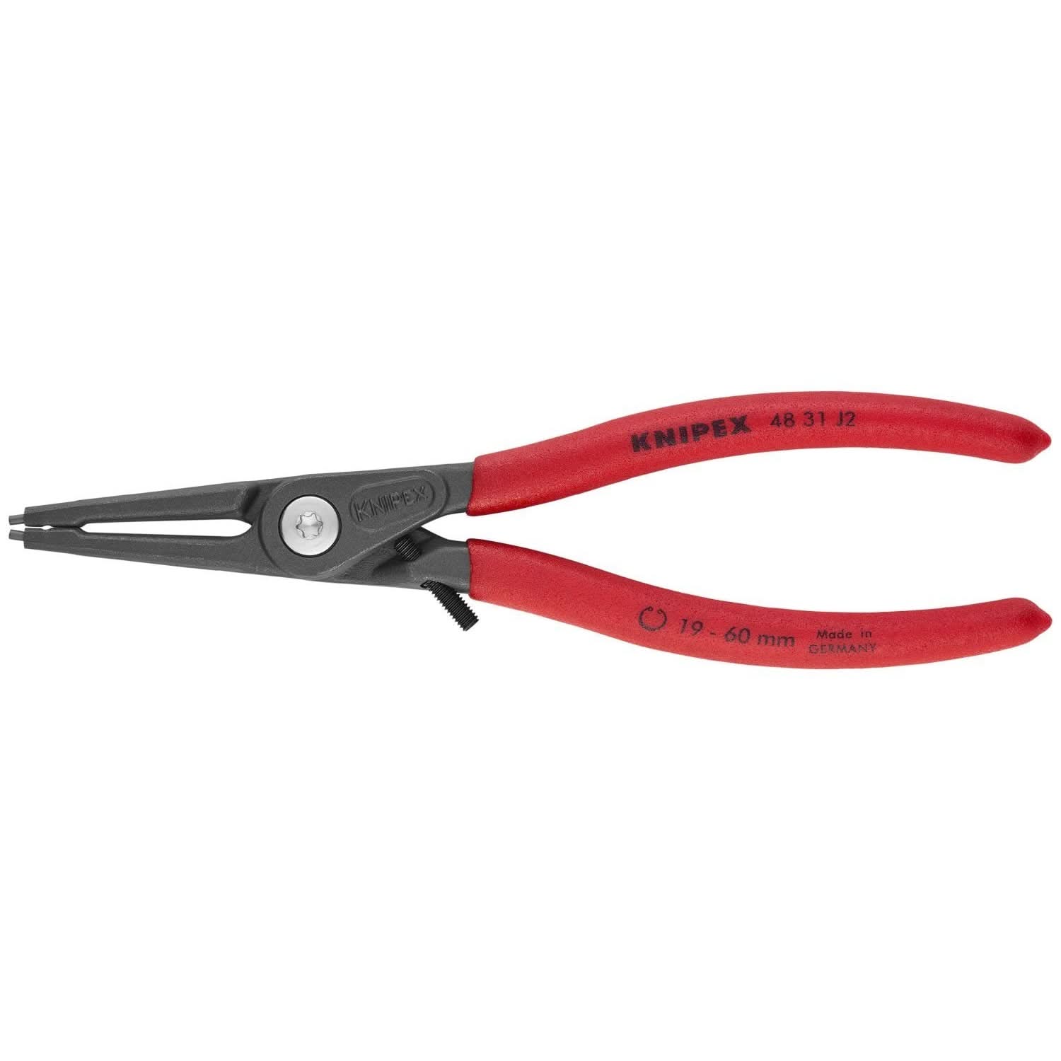 Knipex 48 31 J2 Internal Precision Snap Ring Pliers-Limiter - Image 1